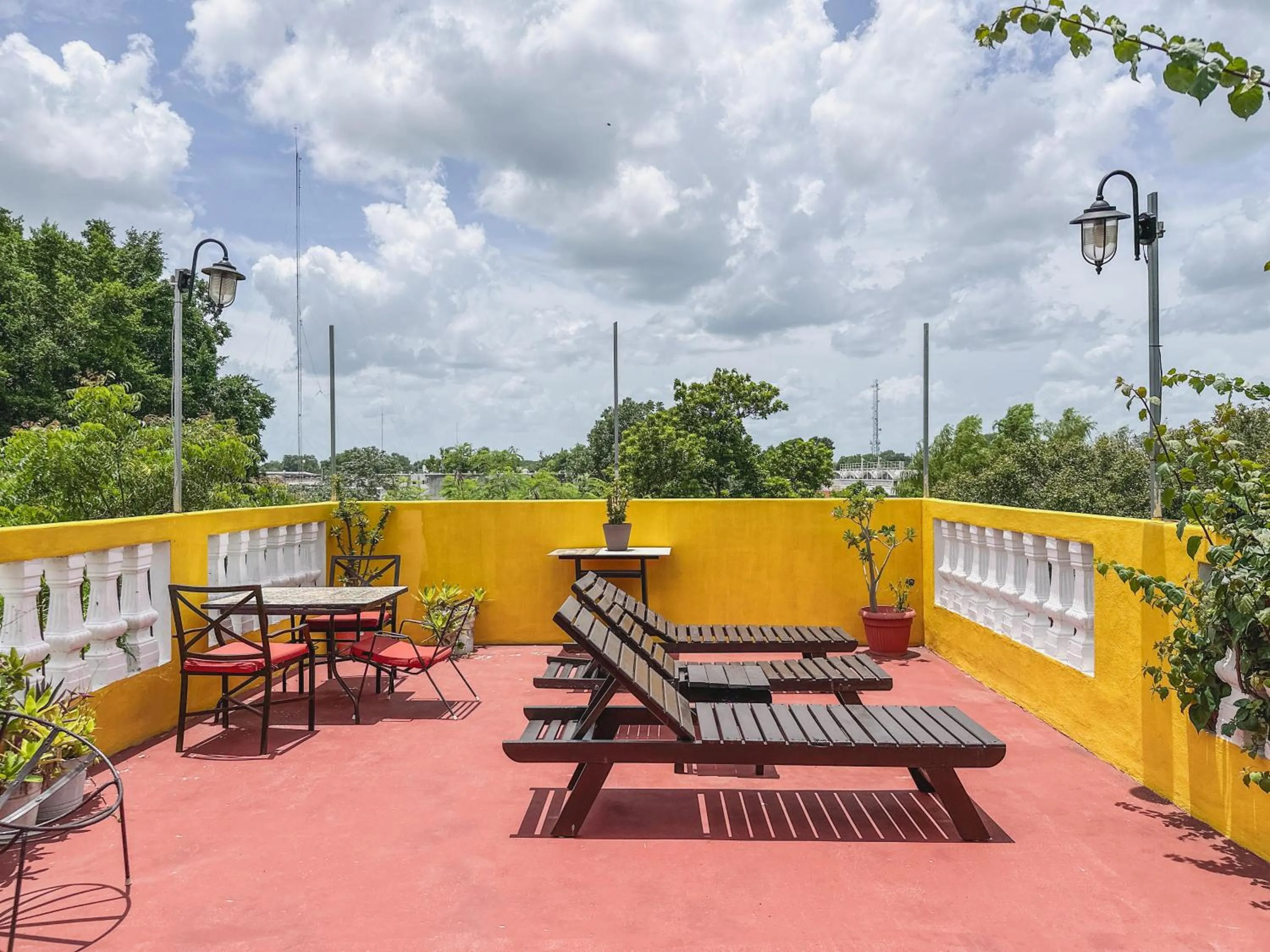 sunbed in Casa Daniels Guesthouse