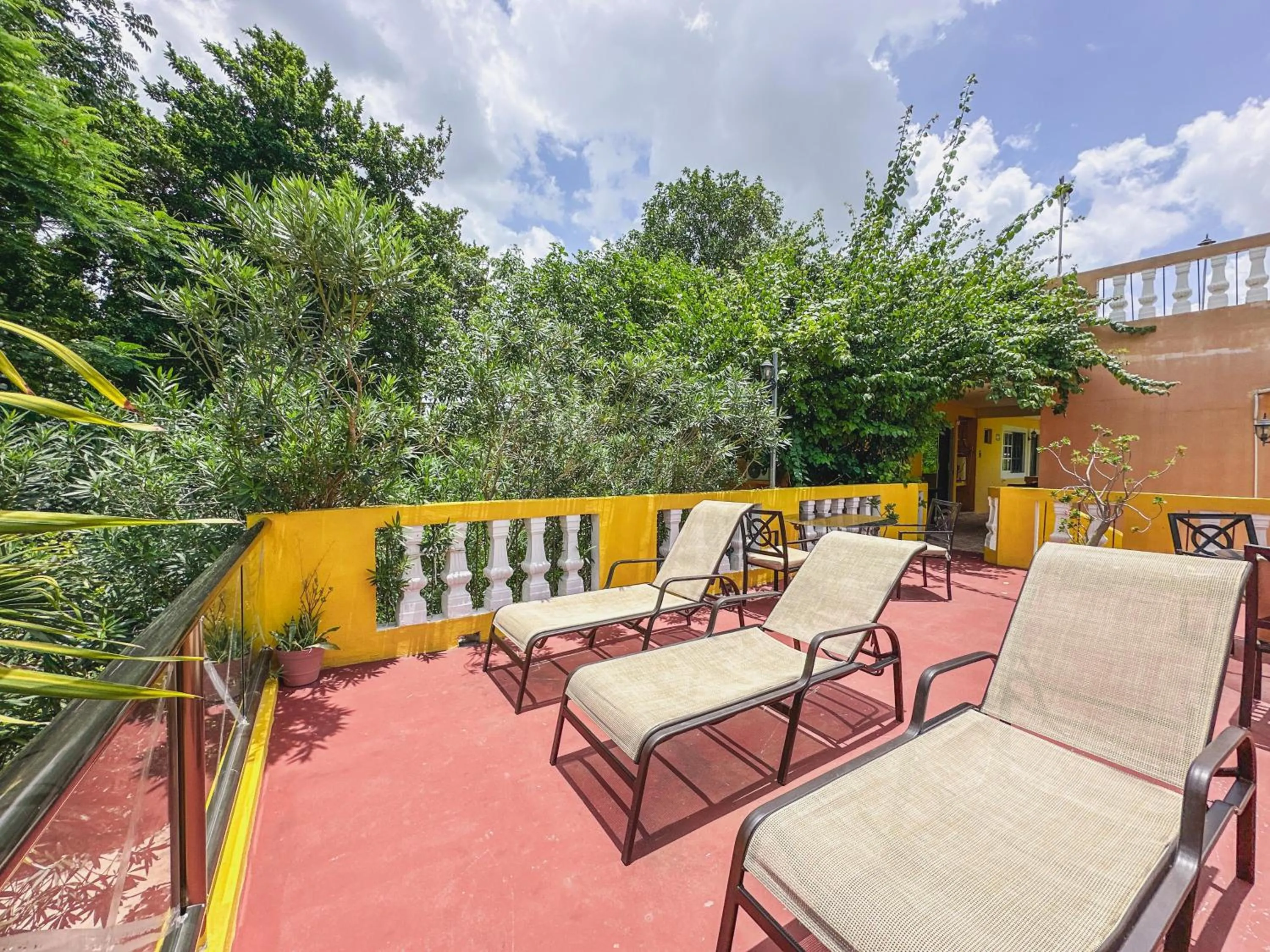 sunbed in Casa Daniels Guesthouse