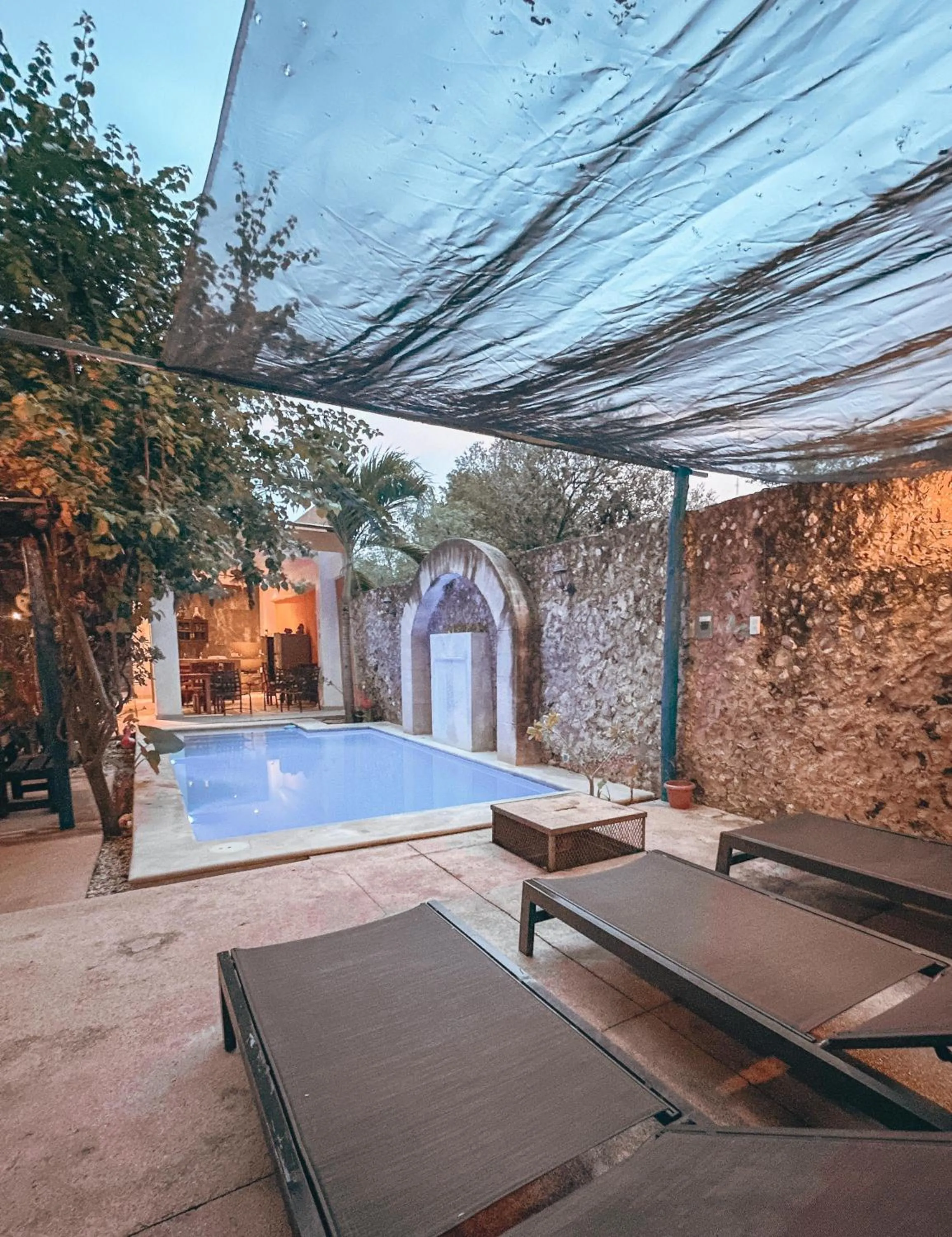 Swimming pool in Casa Daniels Guesthouse