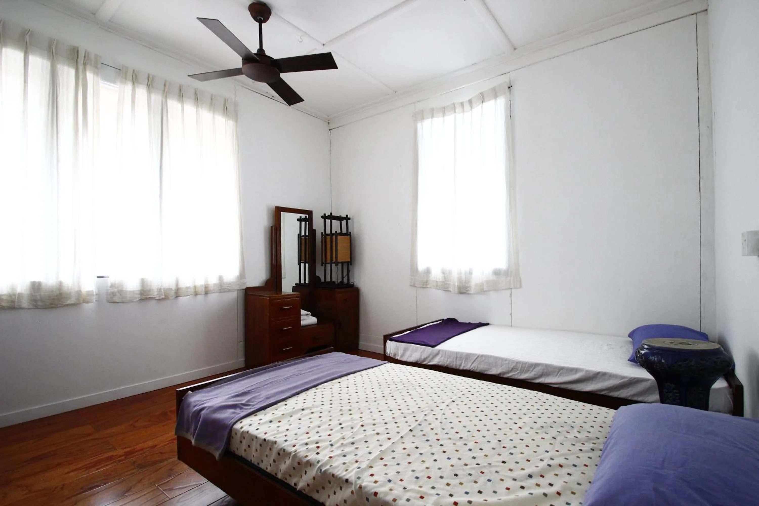 Bed in The Green Cottage