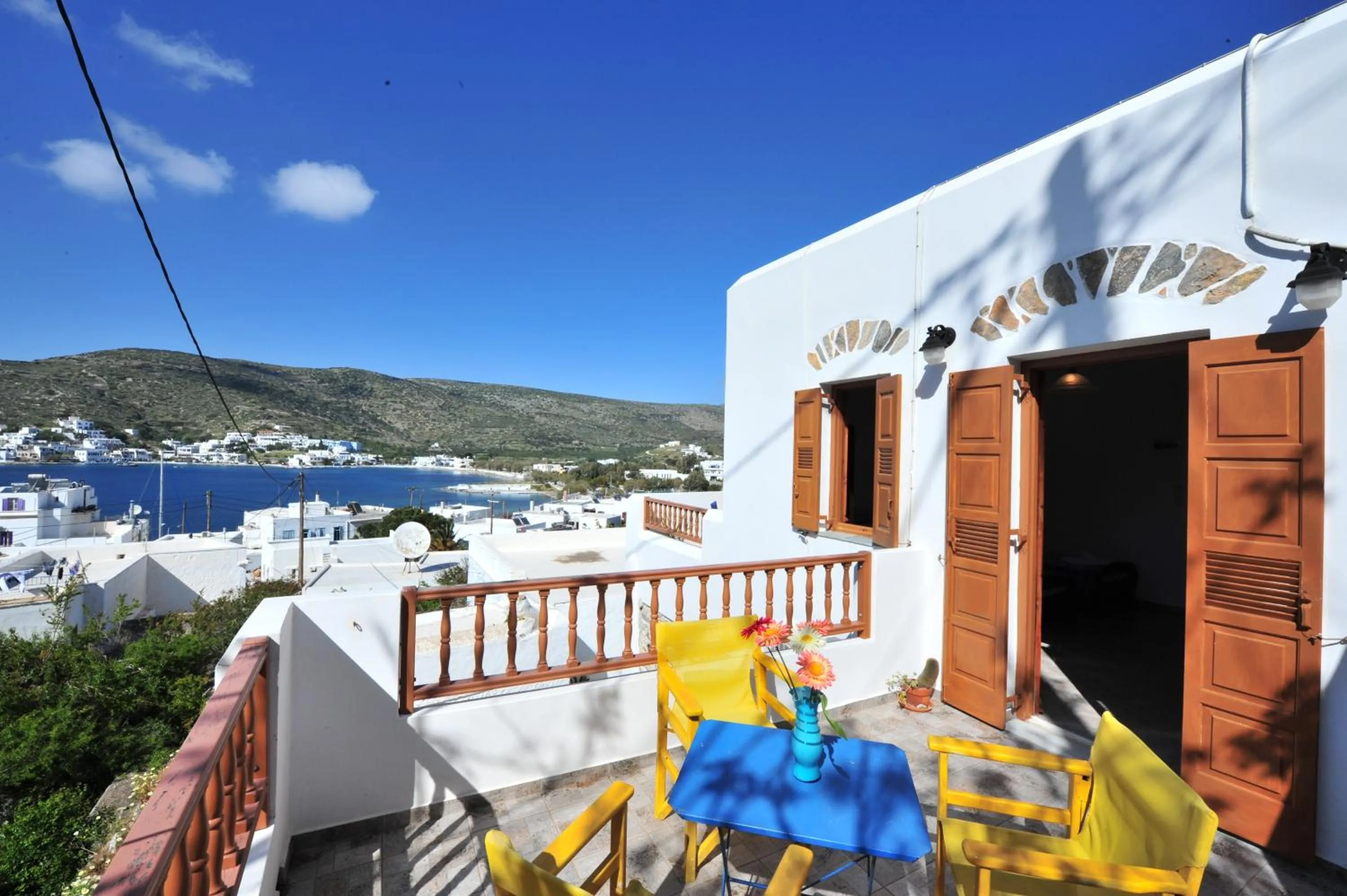 View (from property/room) in Pension Sofia Amorgos-Katapola