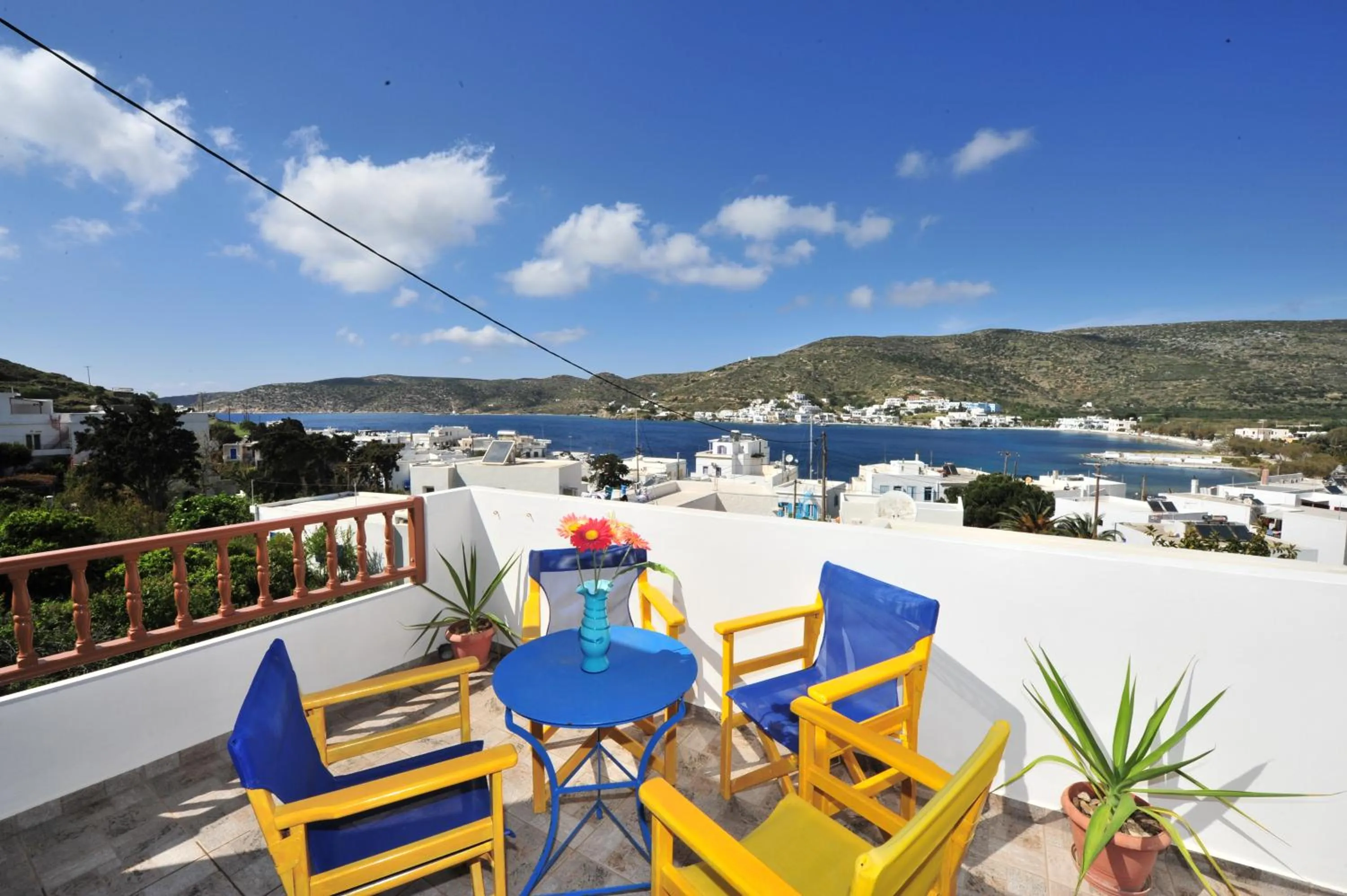 View (from property/room) in Pension Sofia Amorgos-Katapola