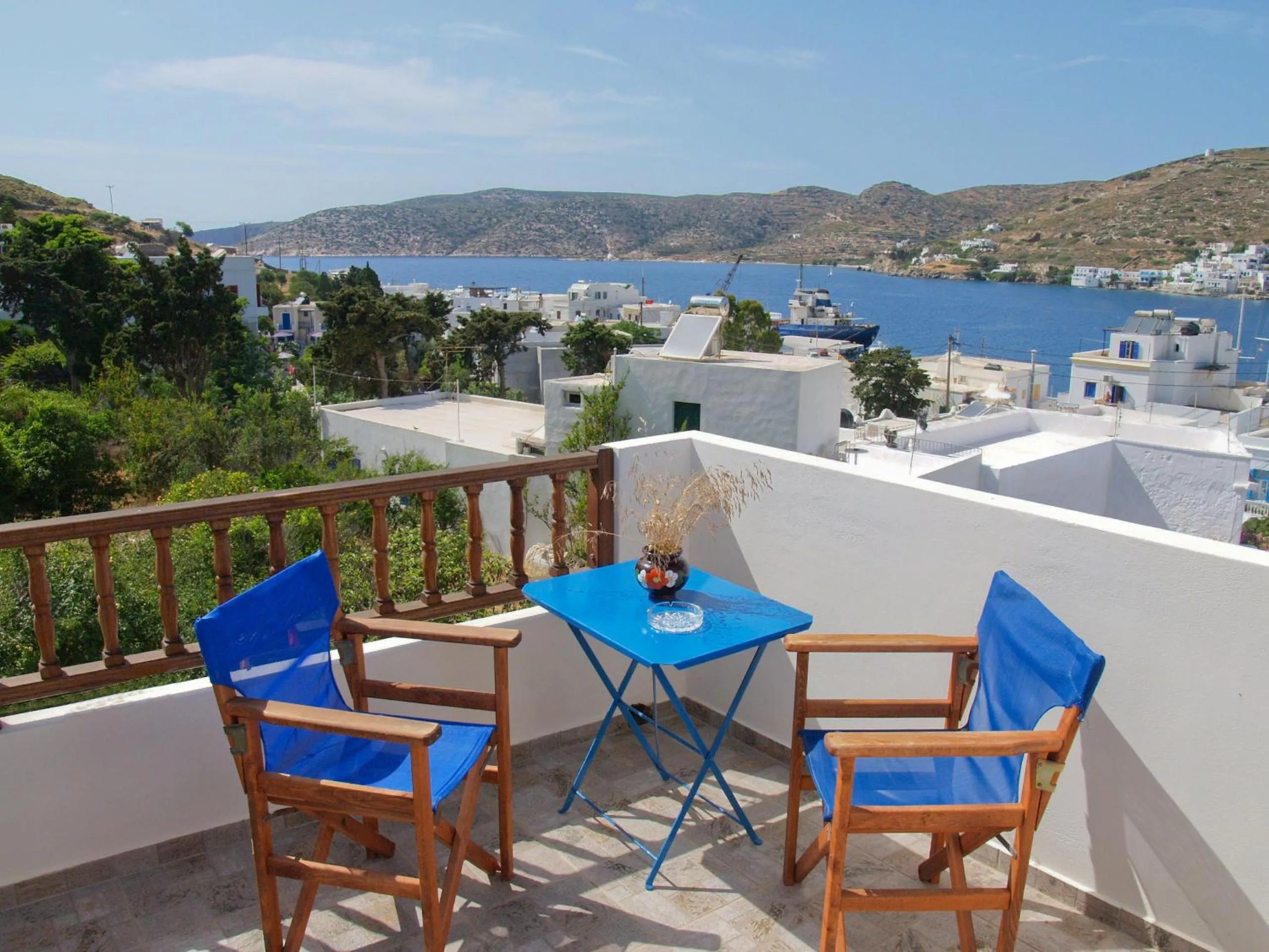 View (from property/room) in Pension Sofia Amorgos-Katapola