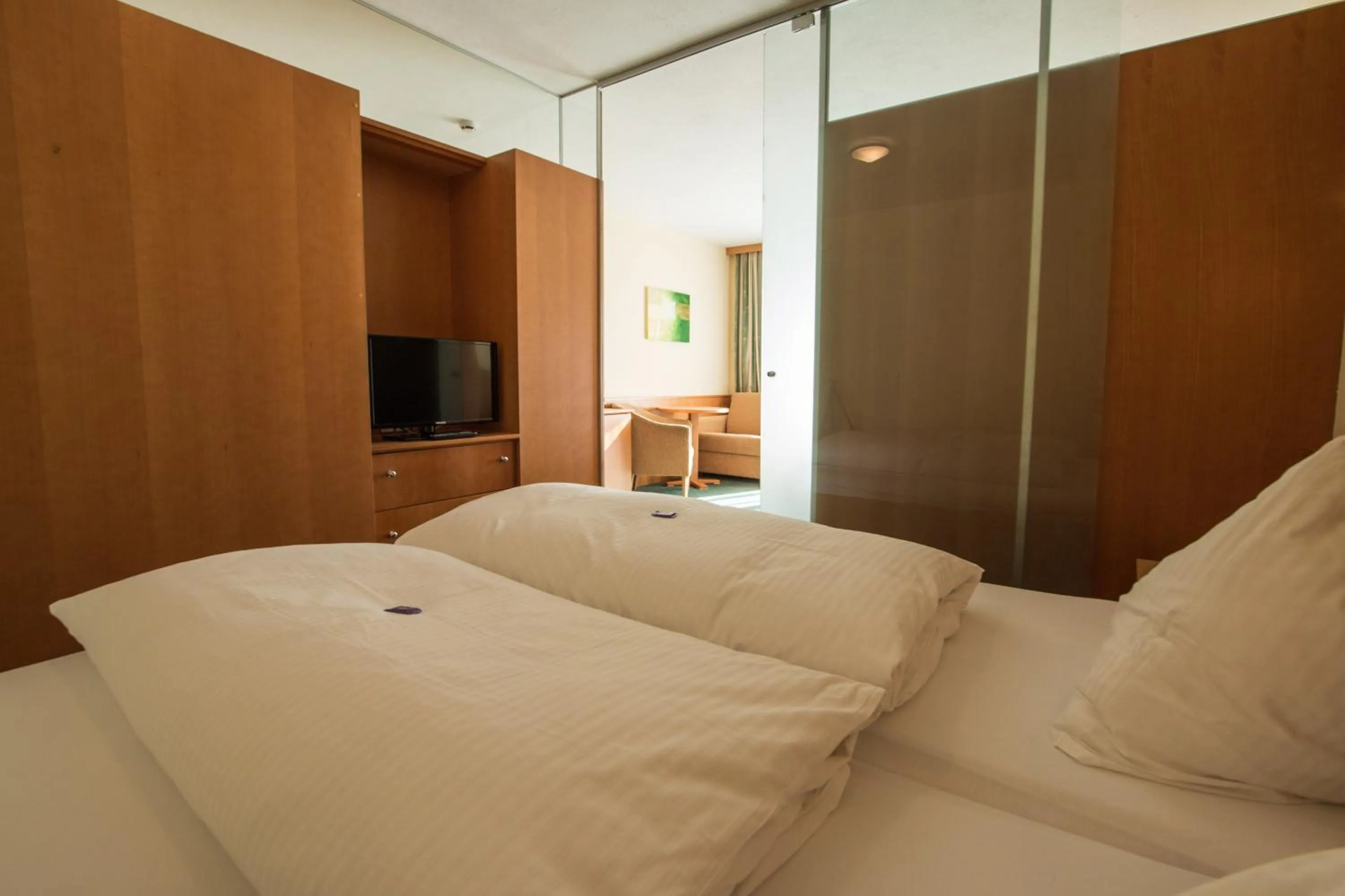 Photo of the whole room, Bed in Erlebnishotel Fendels