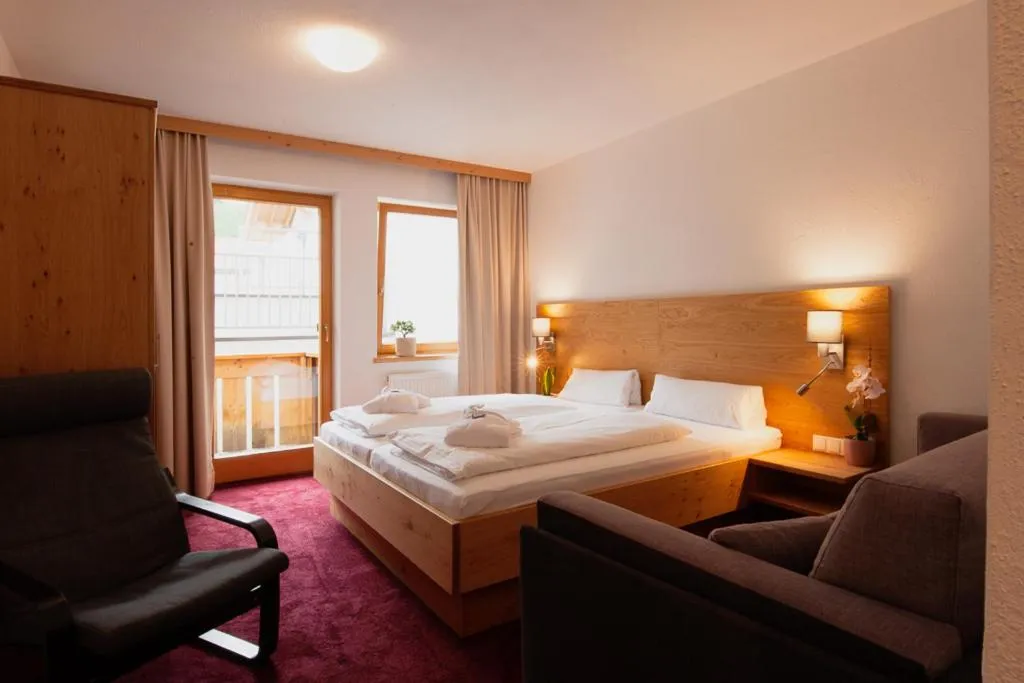 Bed in Erlebnishotel Fendels