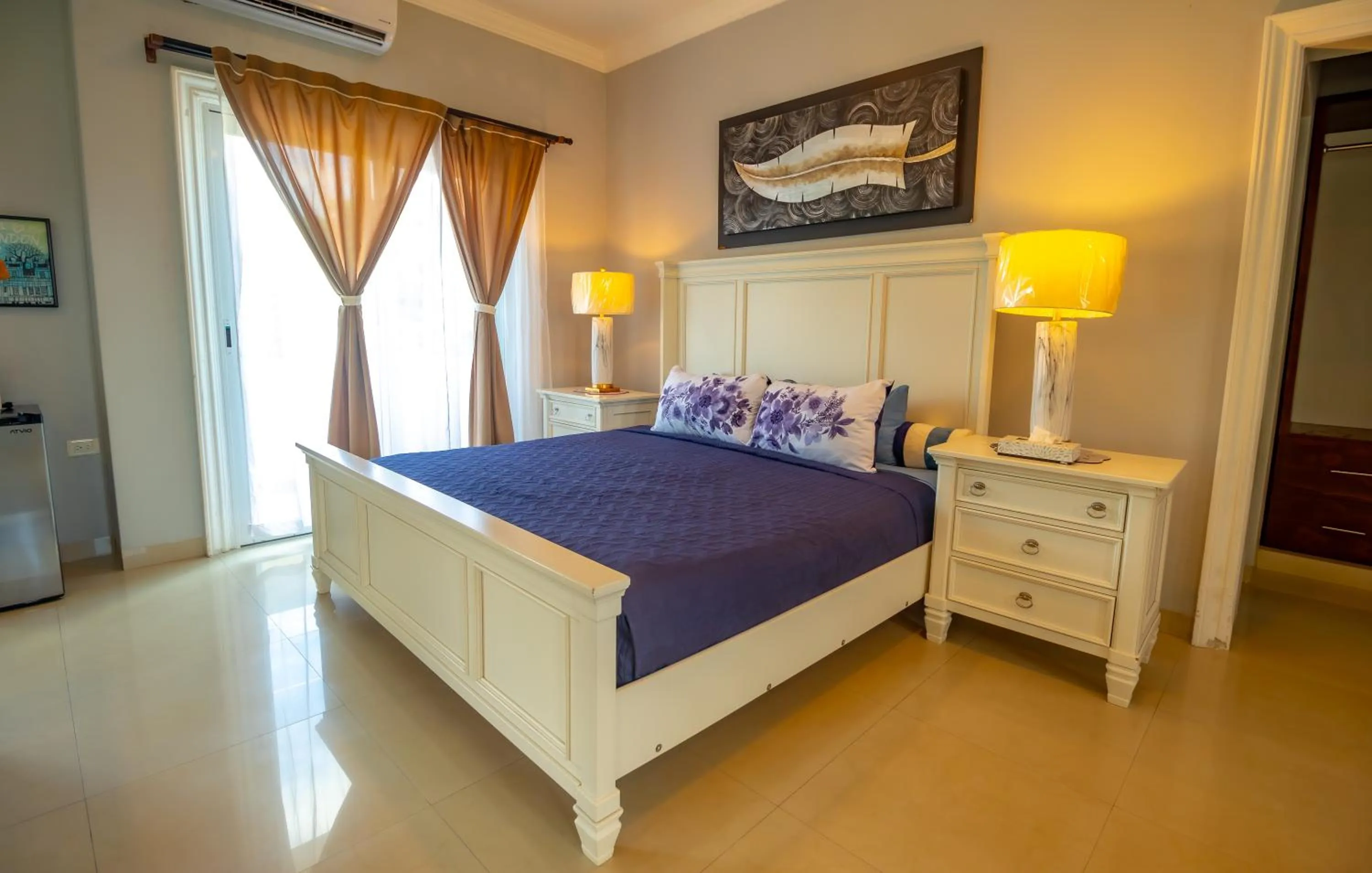 Bedroom, Bed in Villa Segovia Cozumel