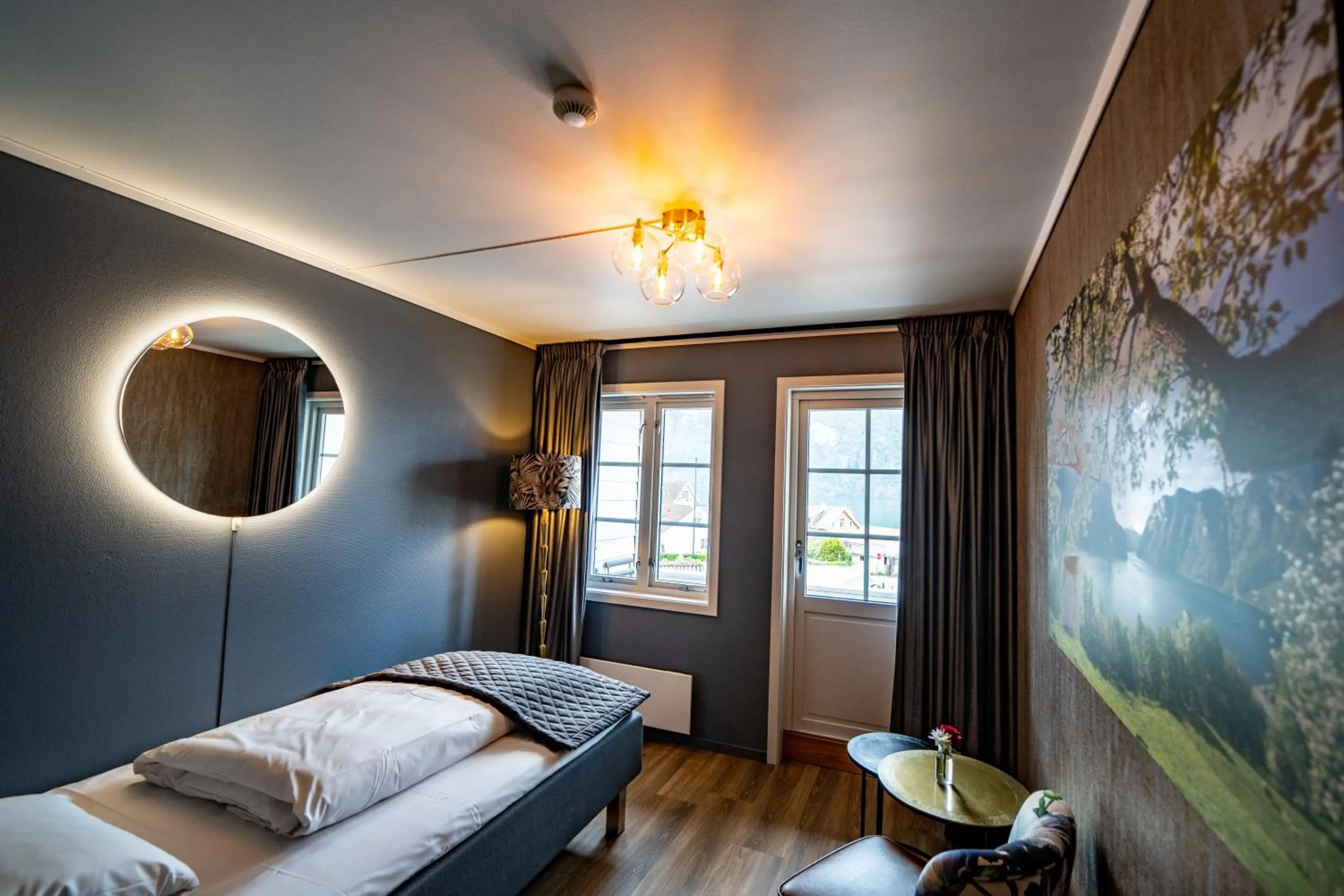 Photo of the whole room, Bed in Hotel Aurlandsfjord