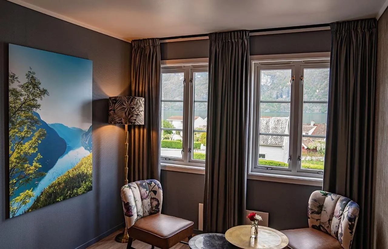 Photo of the whole room in Hotel Aurlandsfjord