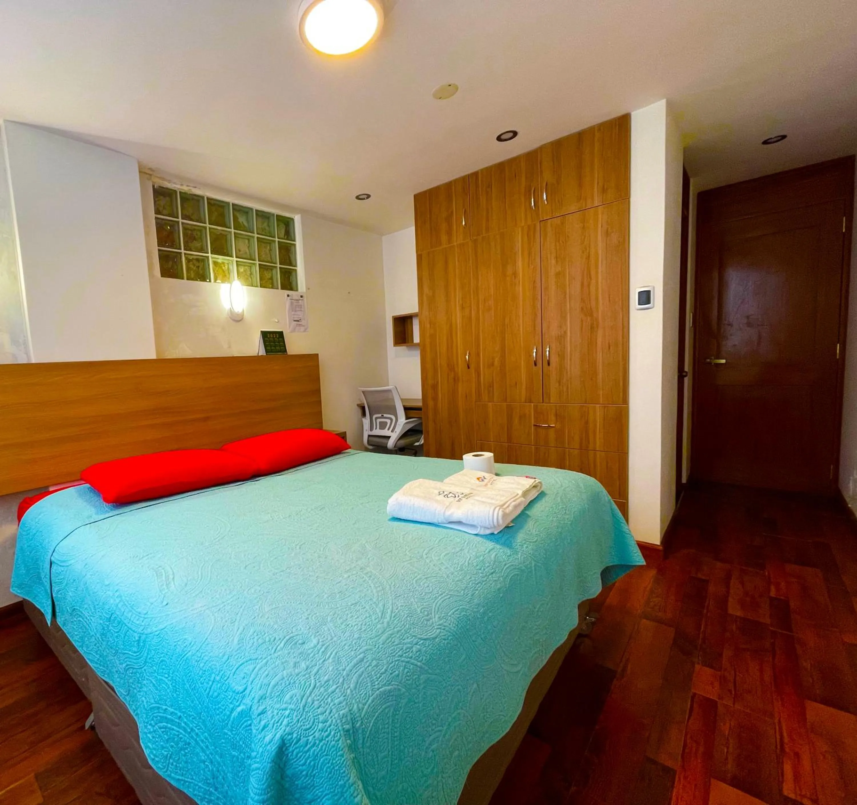 Bed in Hotel Don Bartolo