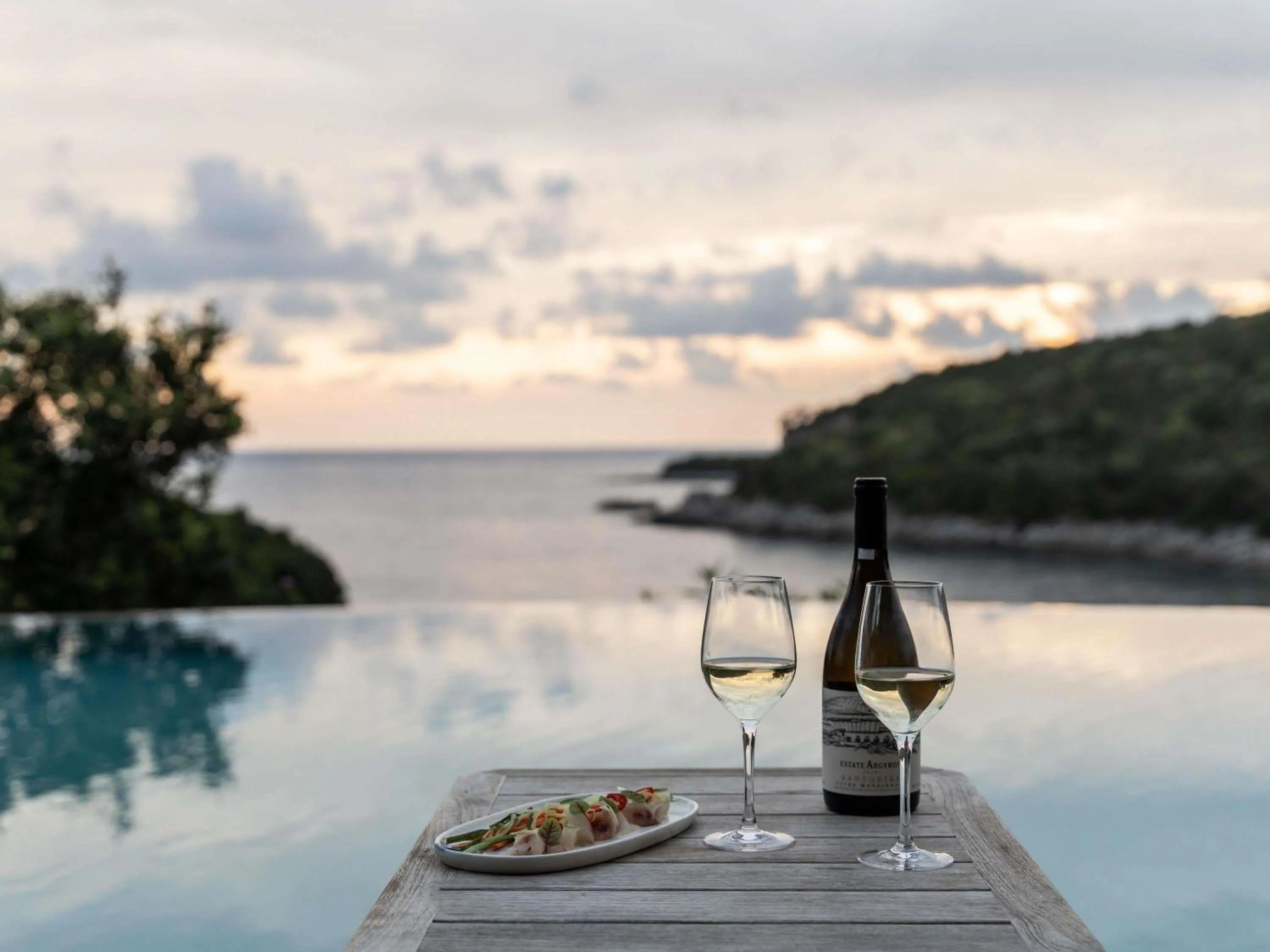 Pool view in Movenpick Resort Agios Nikolaos Sivota
