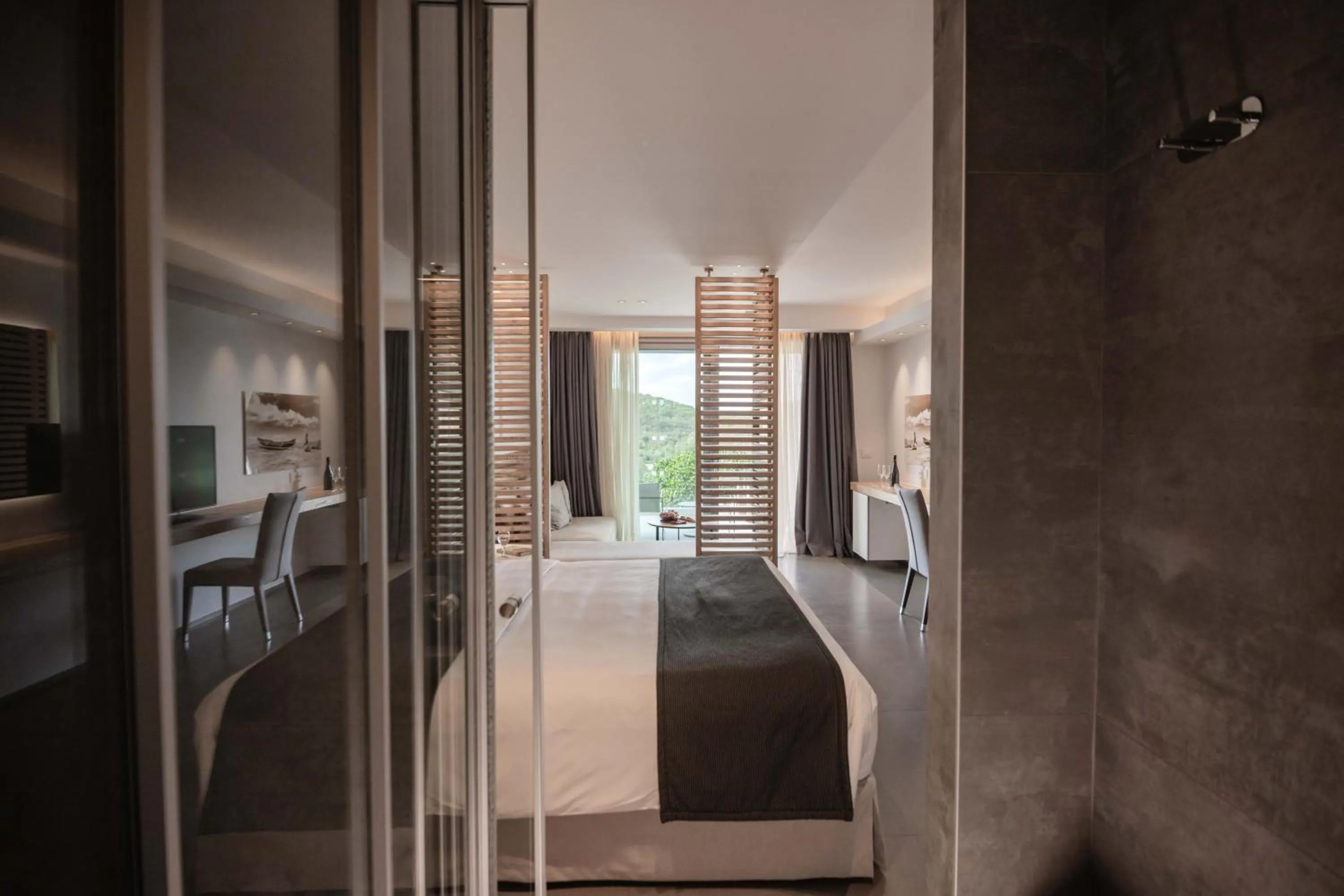 Bed in Movenpick Resort Agios Nikolaos Sivota