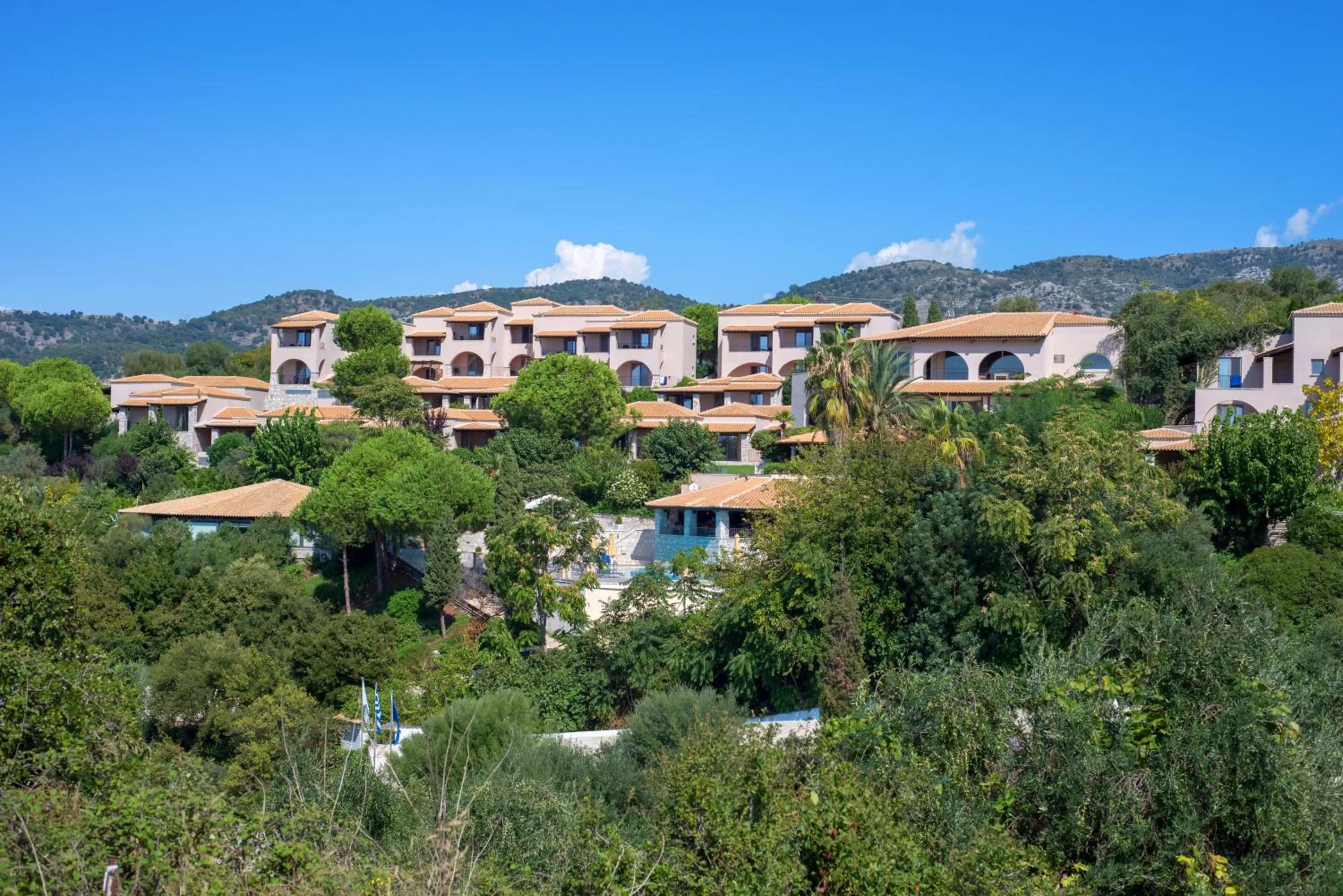 Bird's eye view in Movenpick Resort Agios Nikolaos Sivota