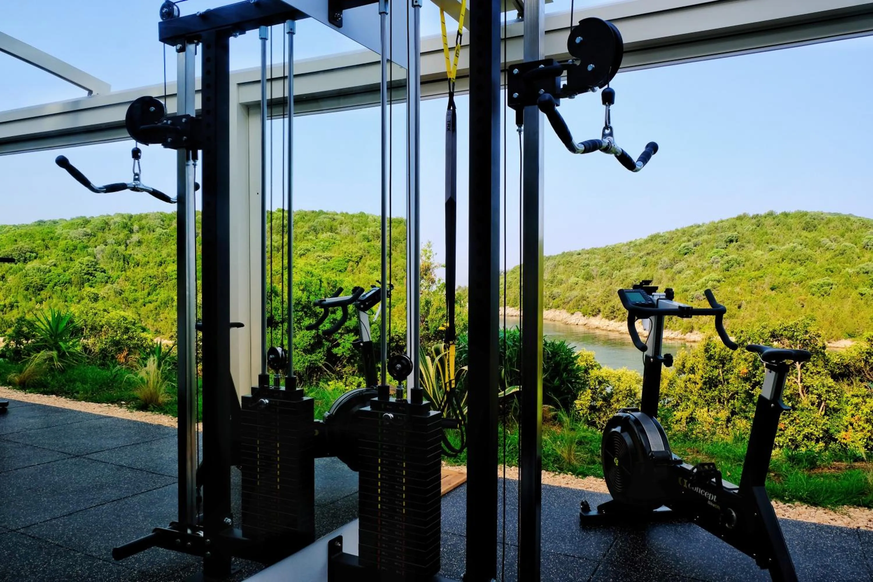Fitness centre/facilities in Movenpick Resort Agios Nikolaos Sivota