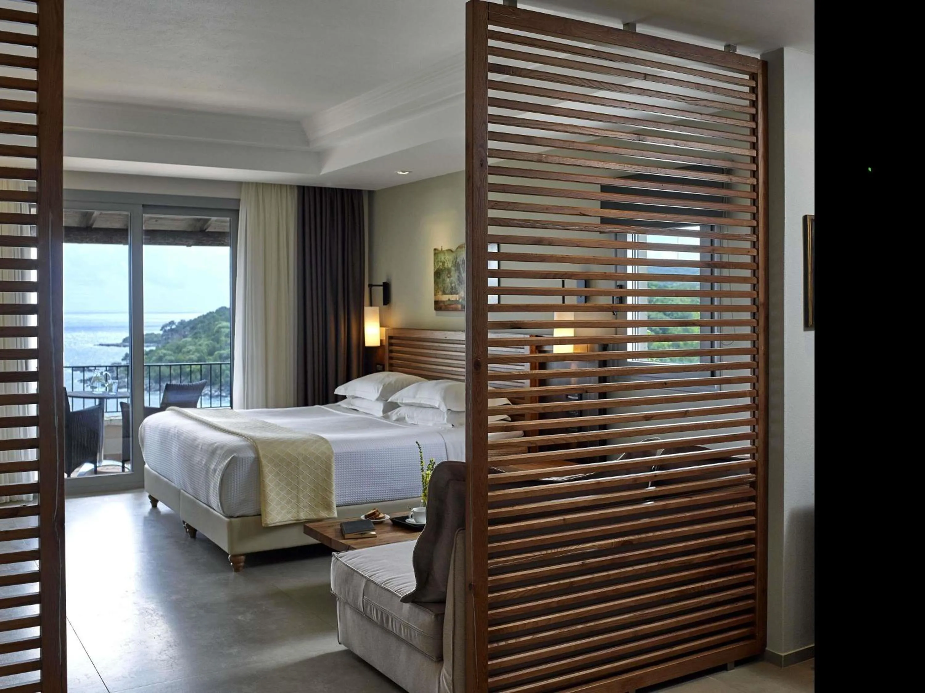 Bedroom, Bed in Movenpick Resort Agios Nikolaos Sivota