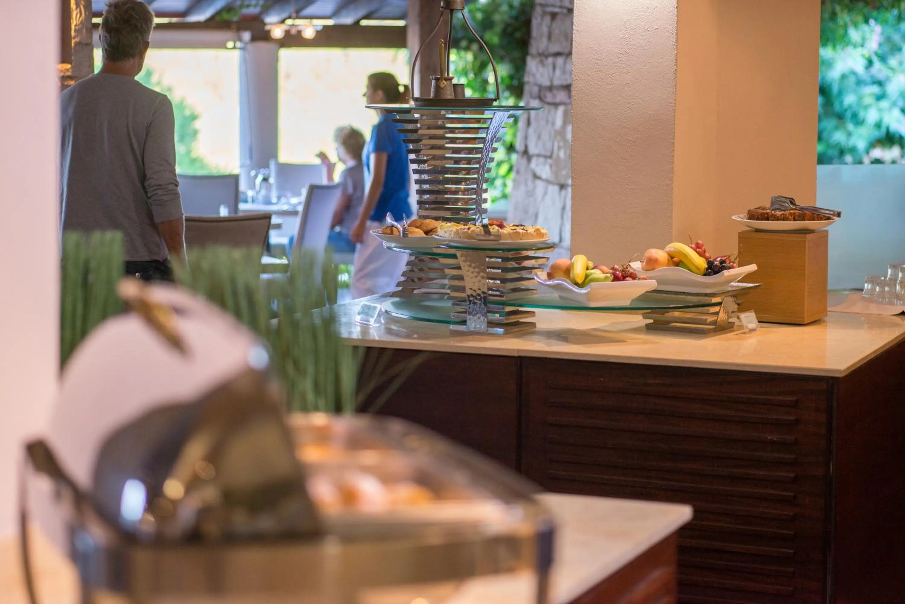 Buffet breakfast in Movenpick Resort Agios Nikolaos Sivota