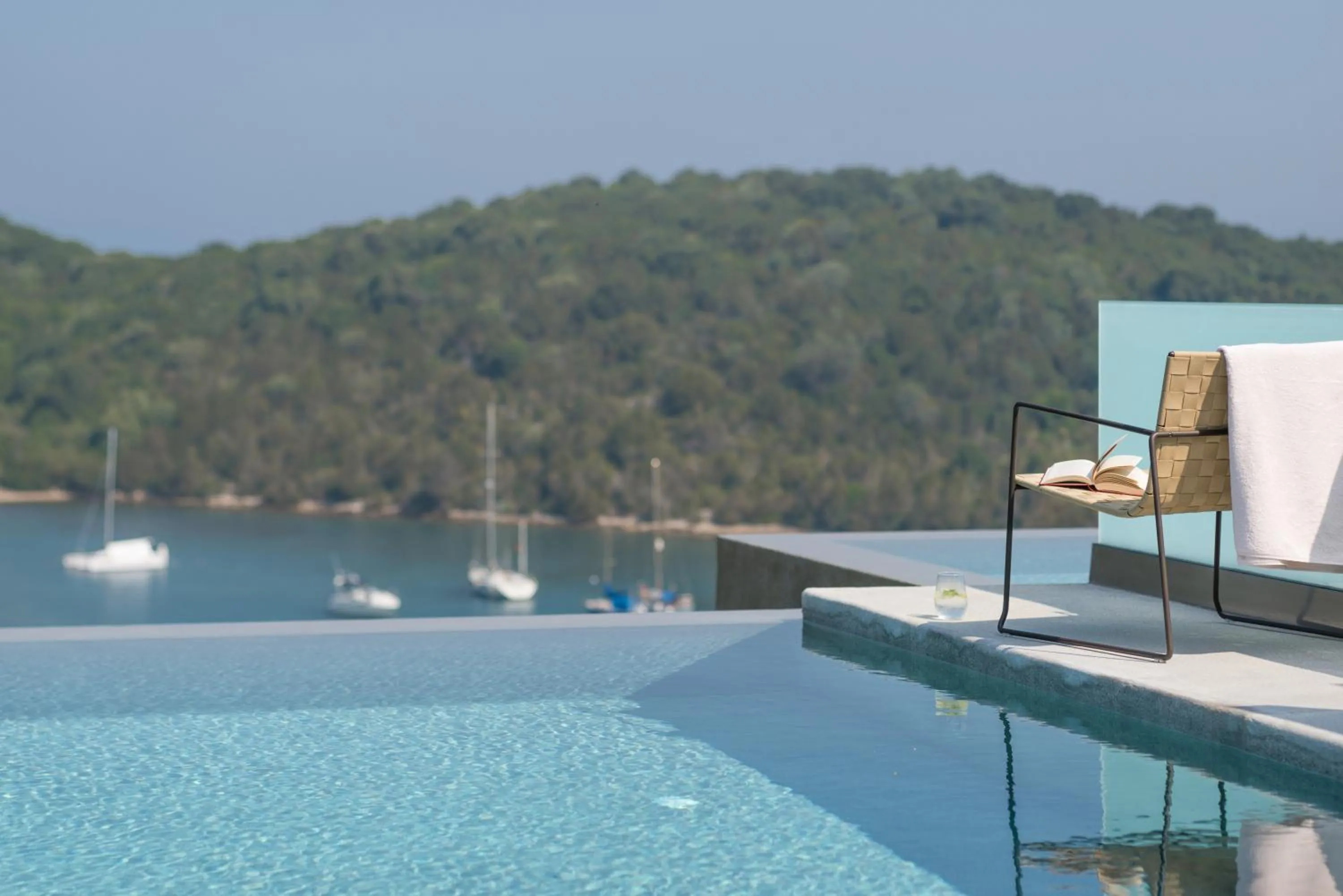 Pool view in Movenpick Resort Agios Nikolaos Sivota