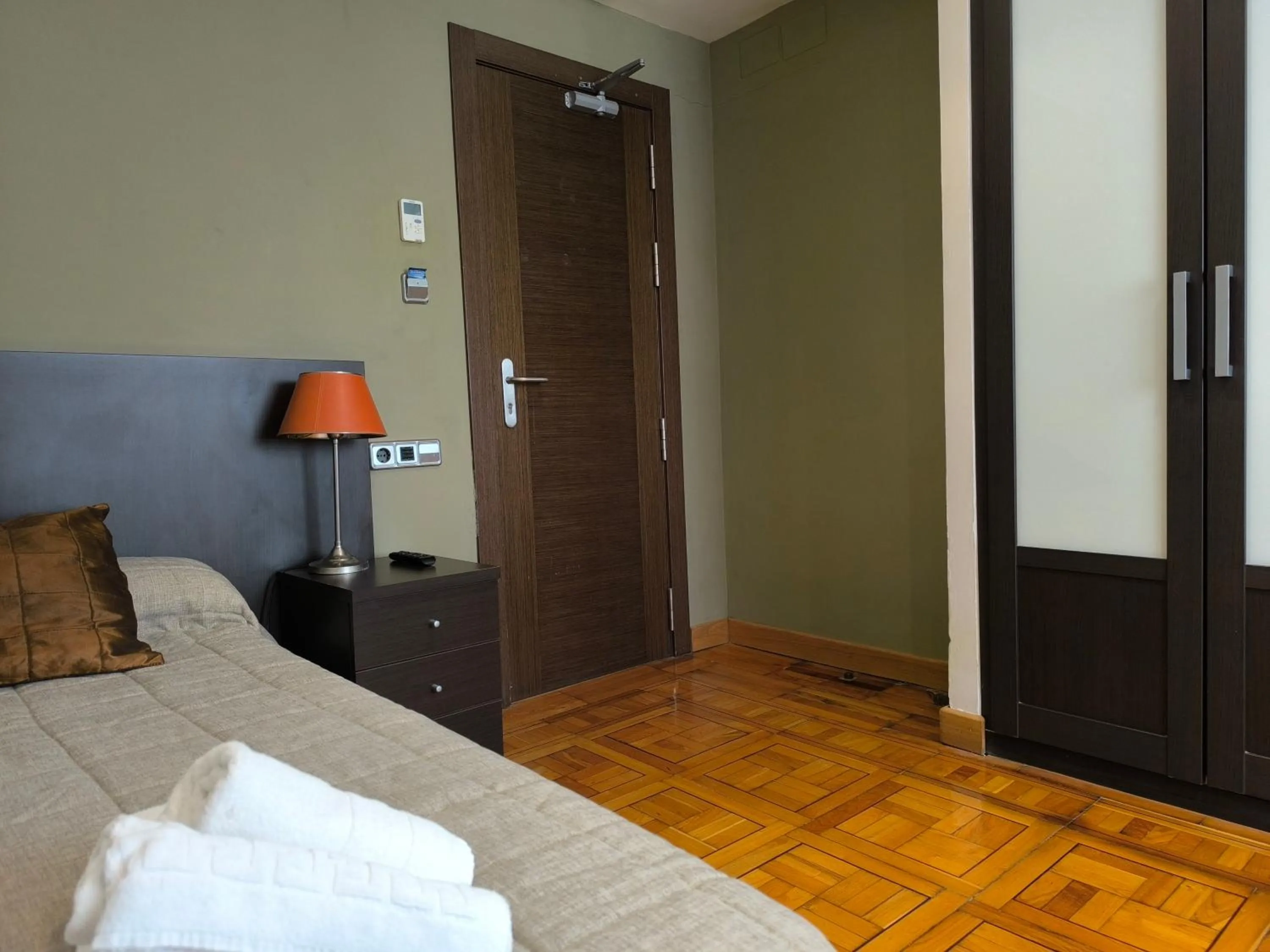 Bed in Hotel Santa Barbara