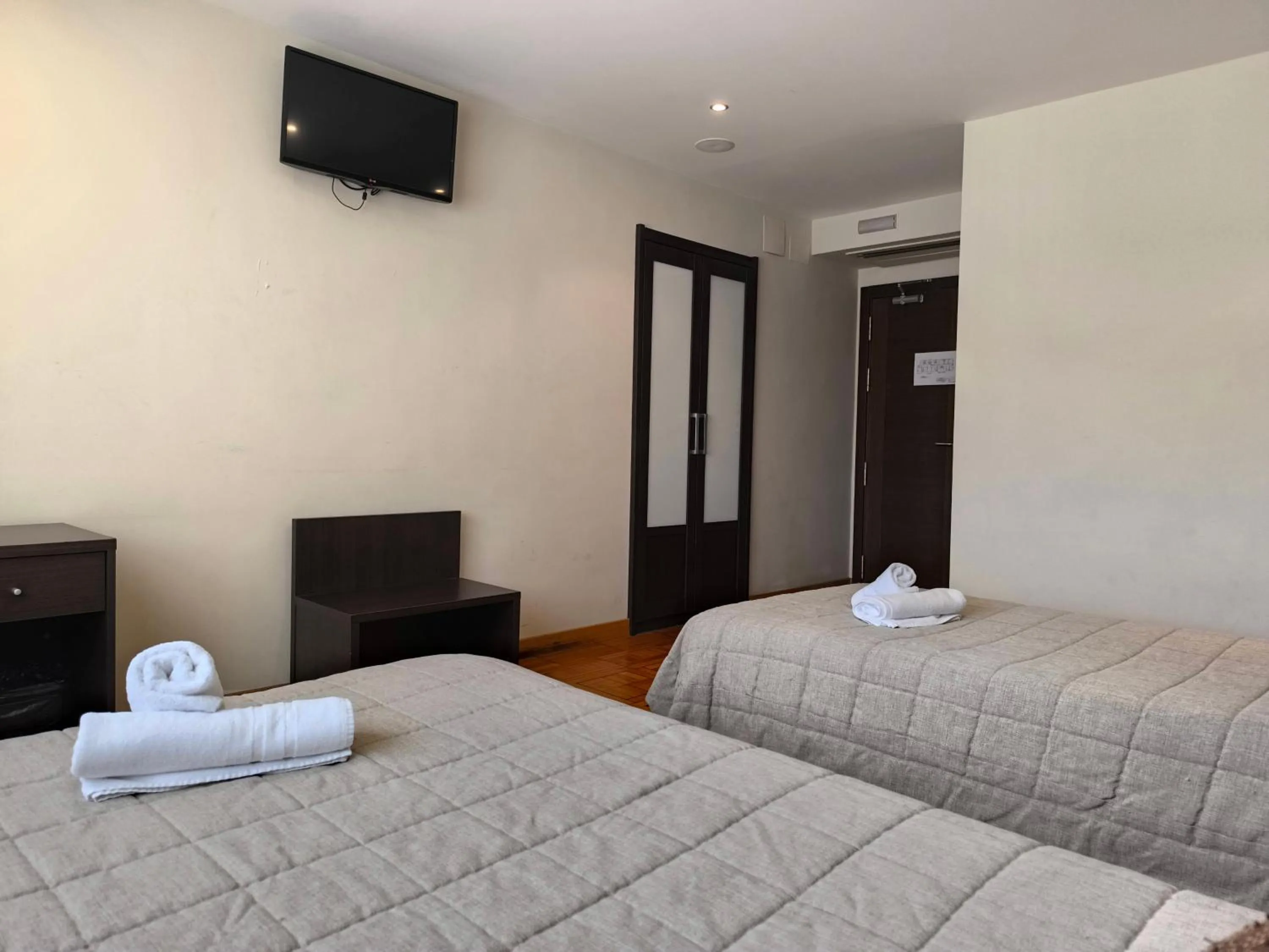 Bed in Hotel Santa Barbara