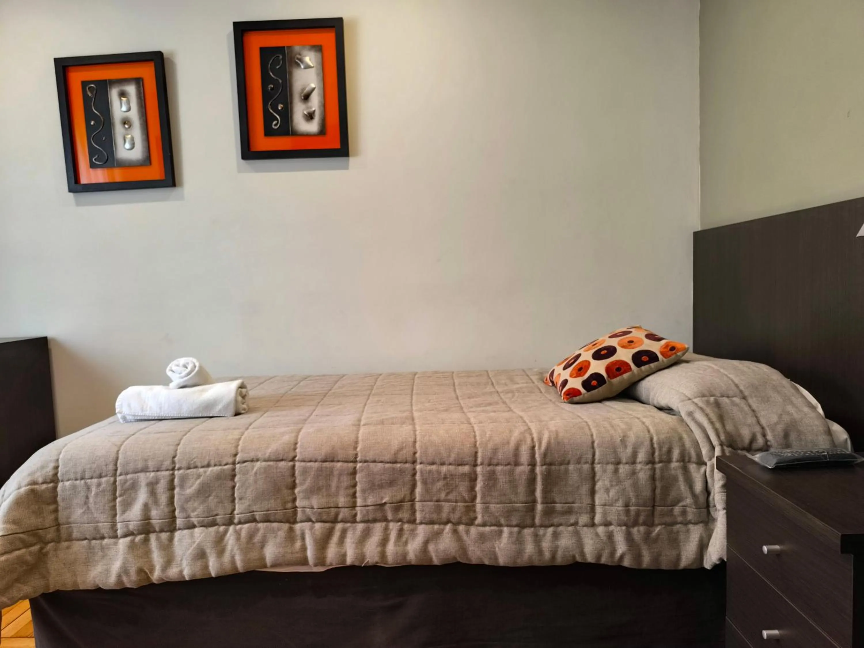 Bed in Hotel Santa Barbara