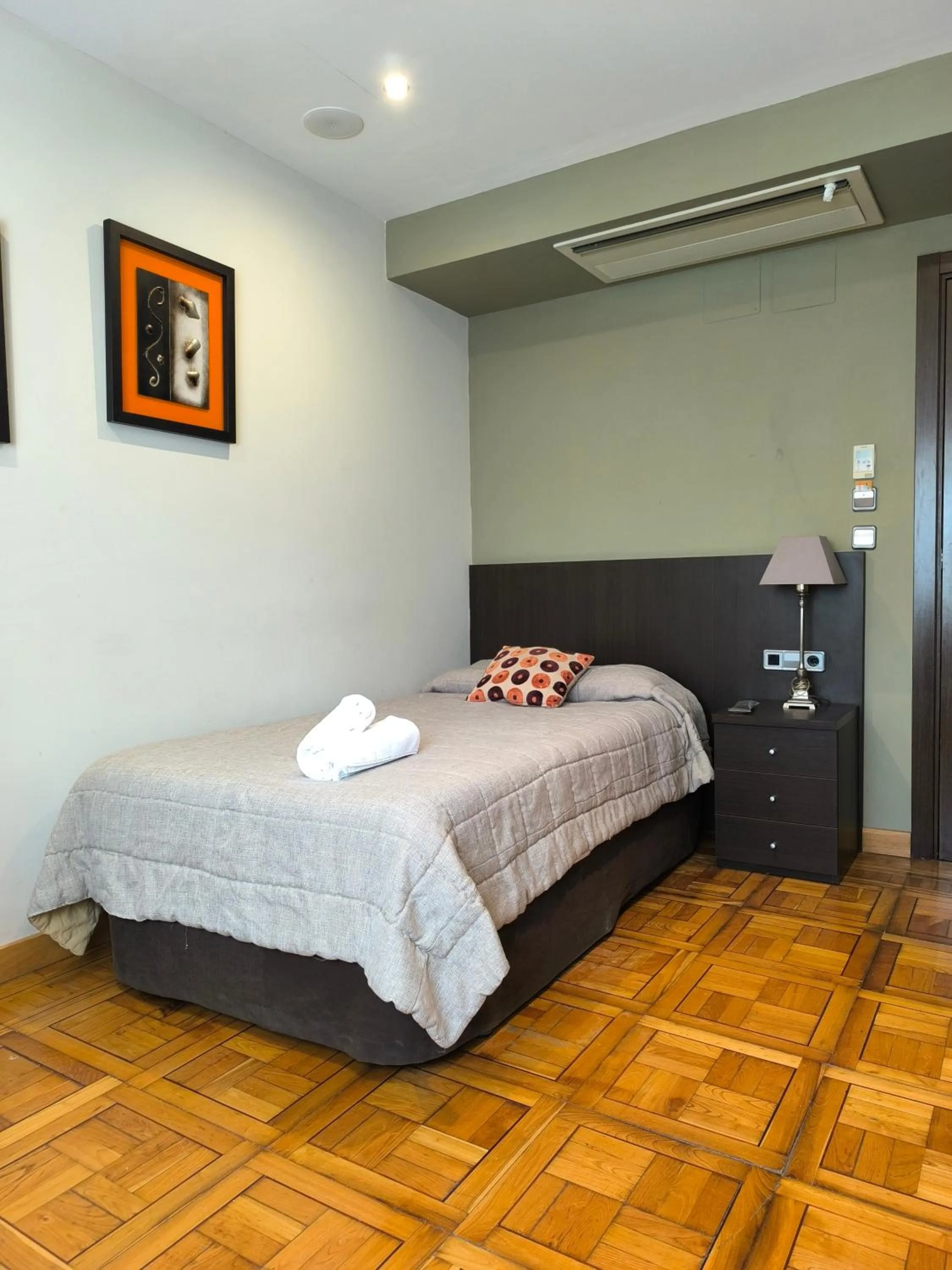 Bed in Hotel Santa Barbara