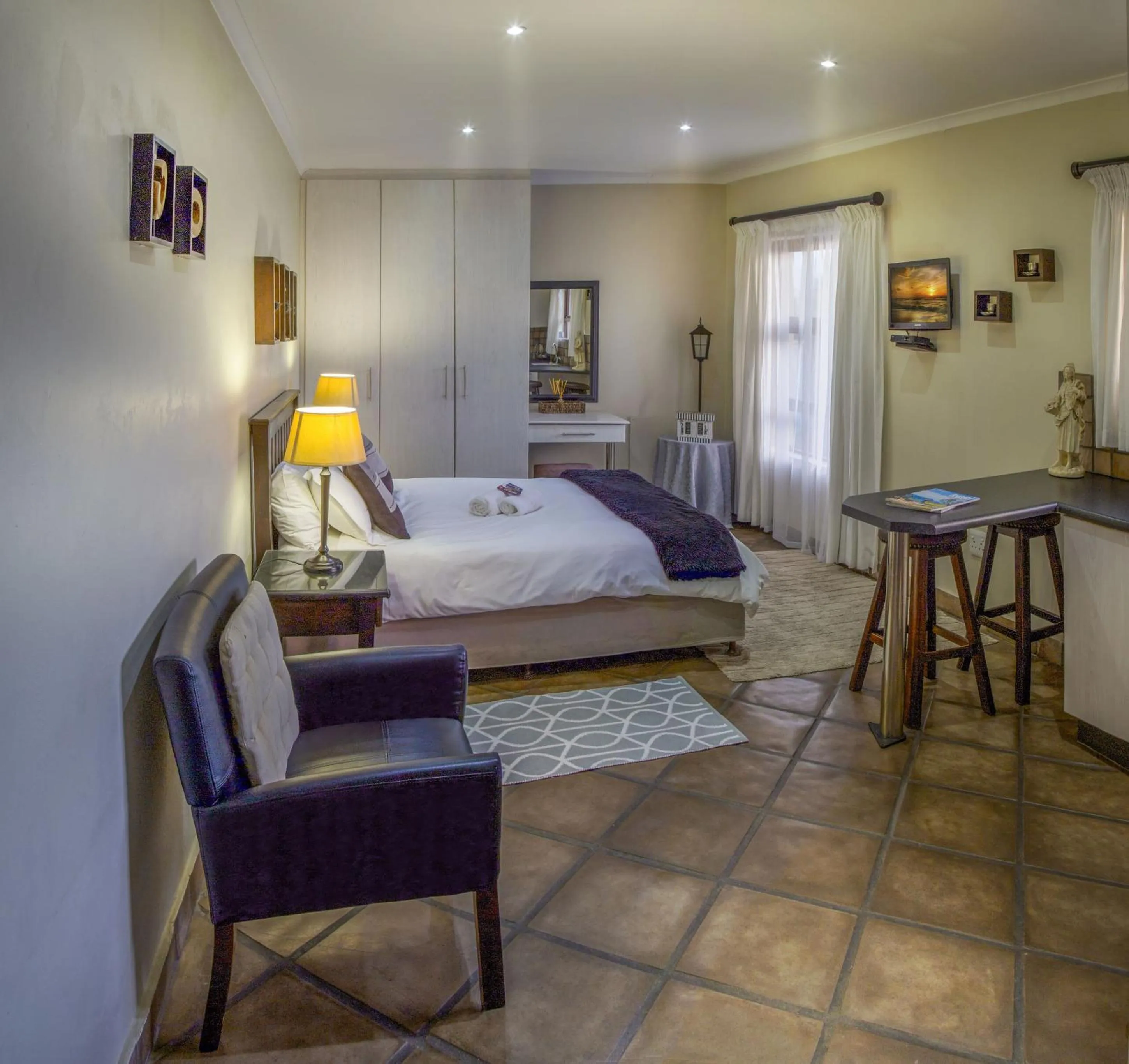 Bed in Lalapanzi Guest Lodge