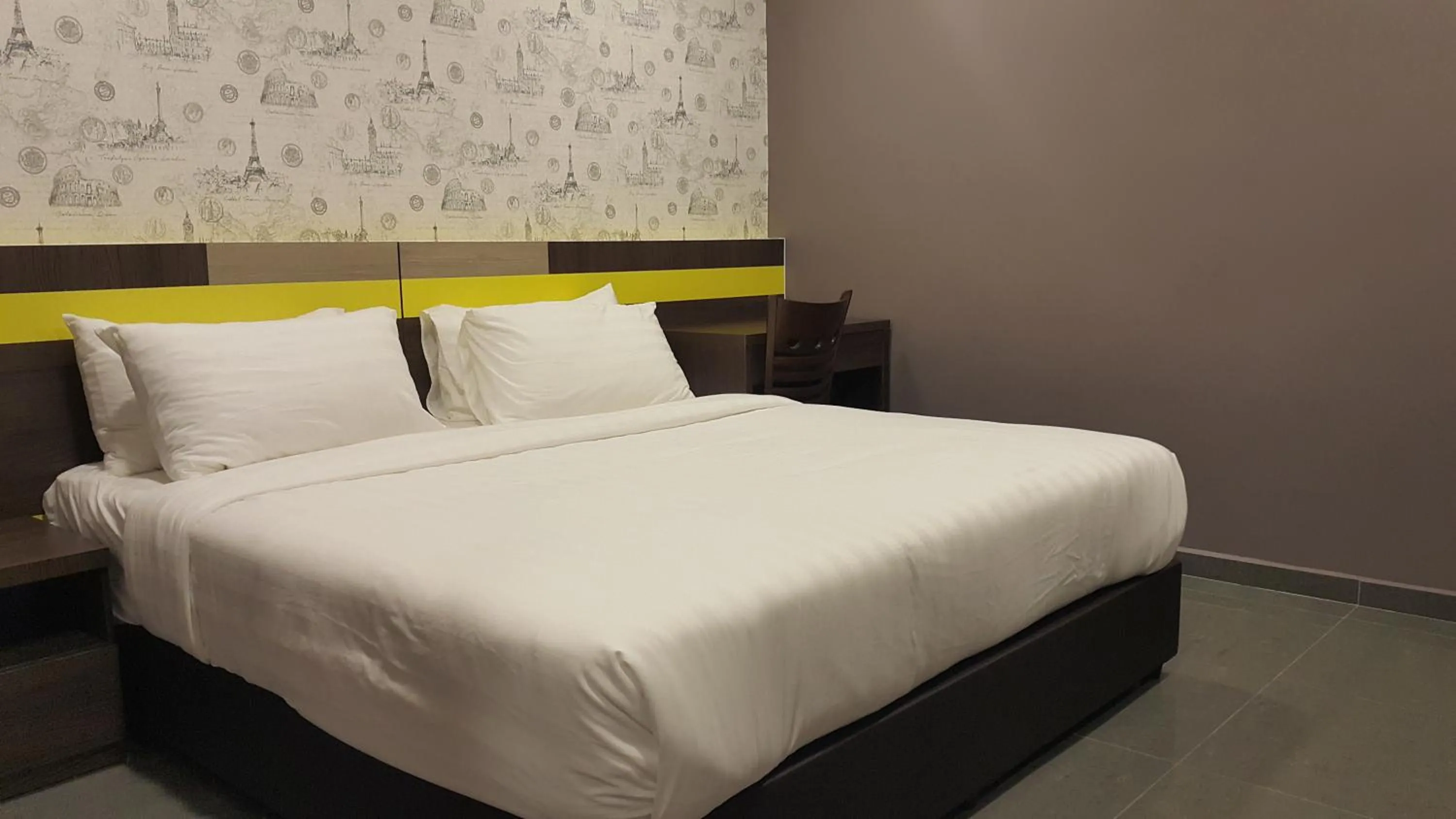 Bed in Kampar Boutique Hotel