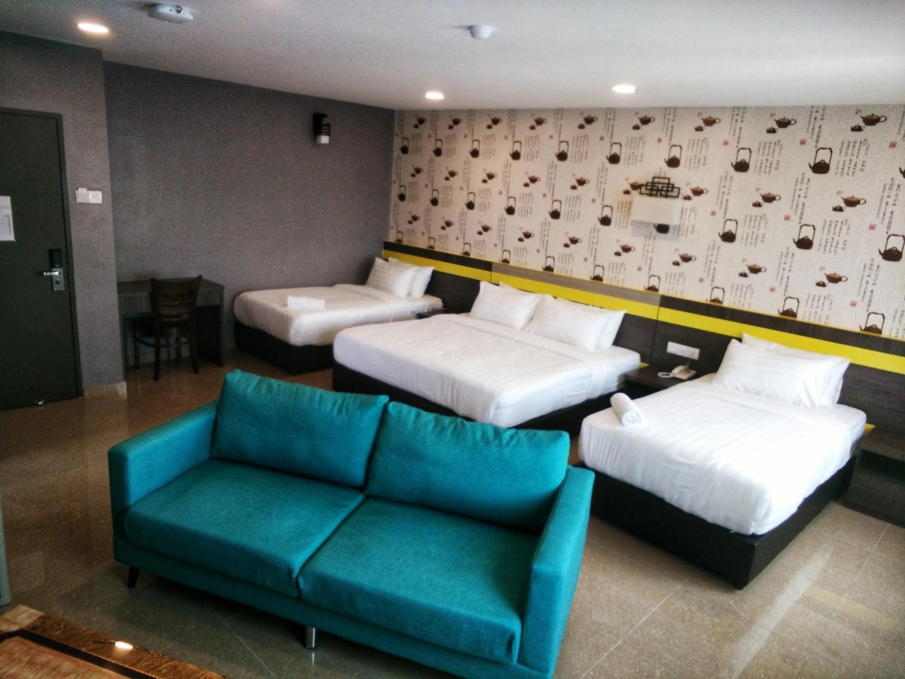 Bed in Kampar Boutique Hotel