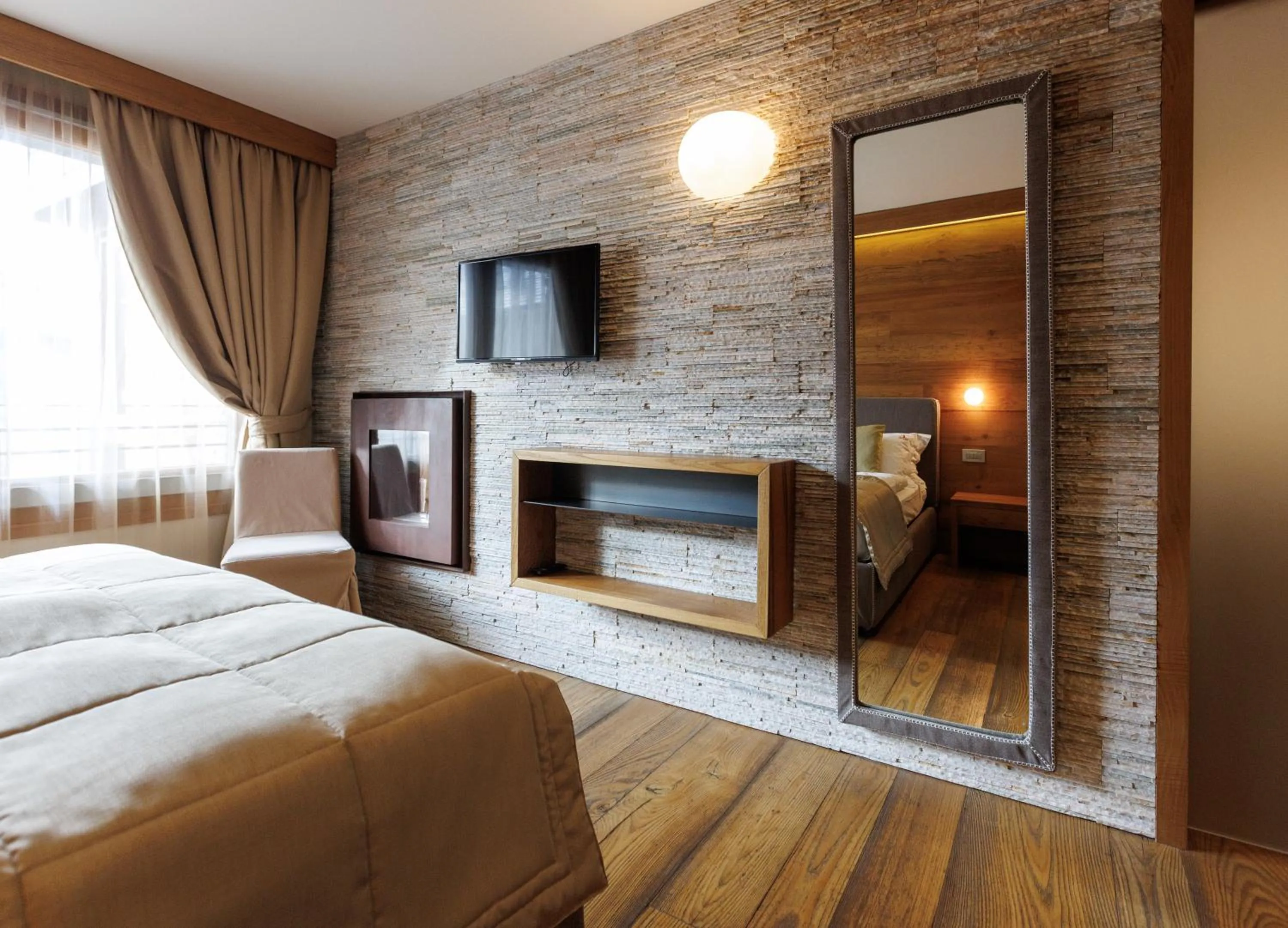 Bed in Sottovento Luxury Hospitality