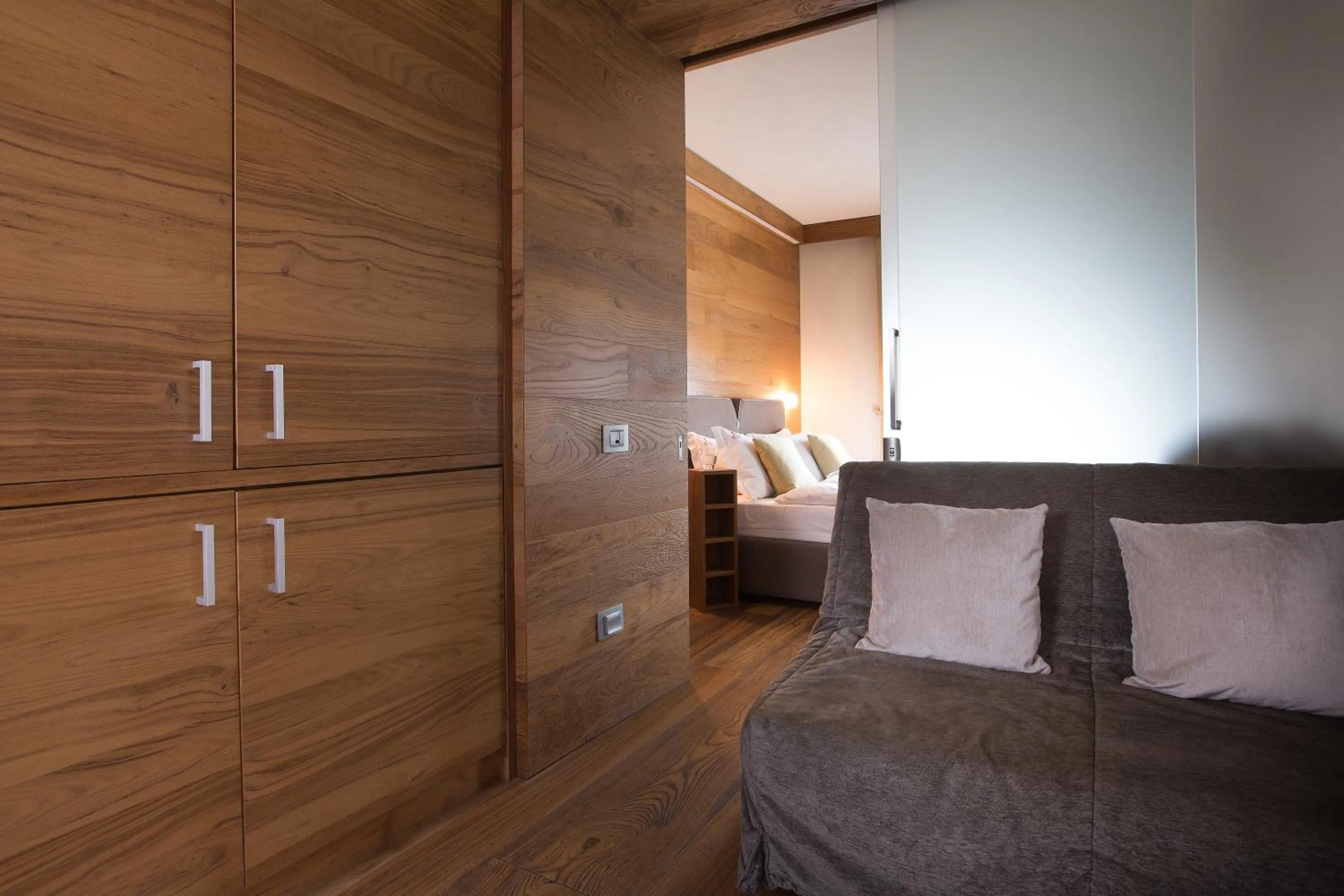 Bed in Sottovento Luxury Hospitality