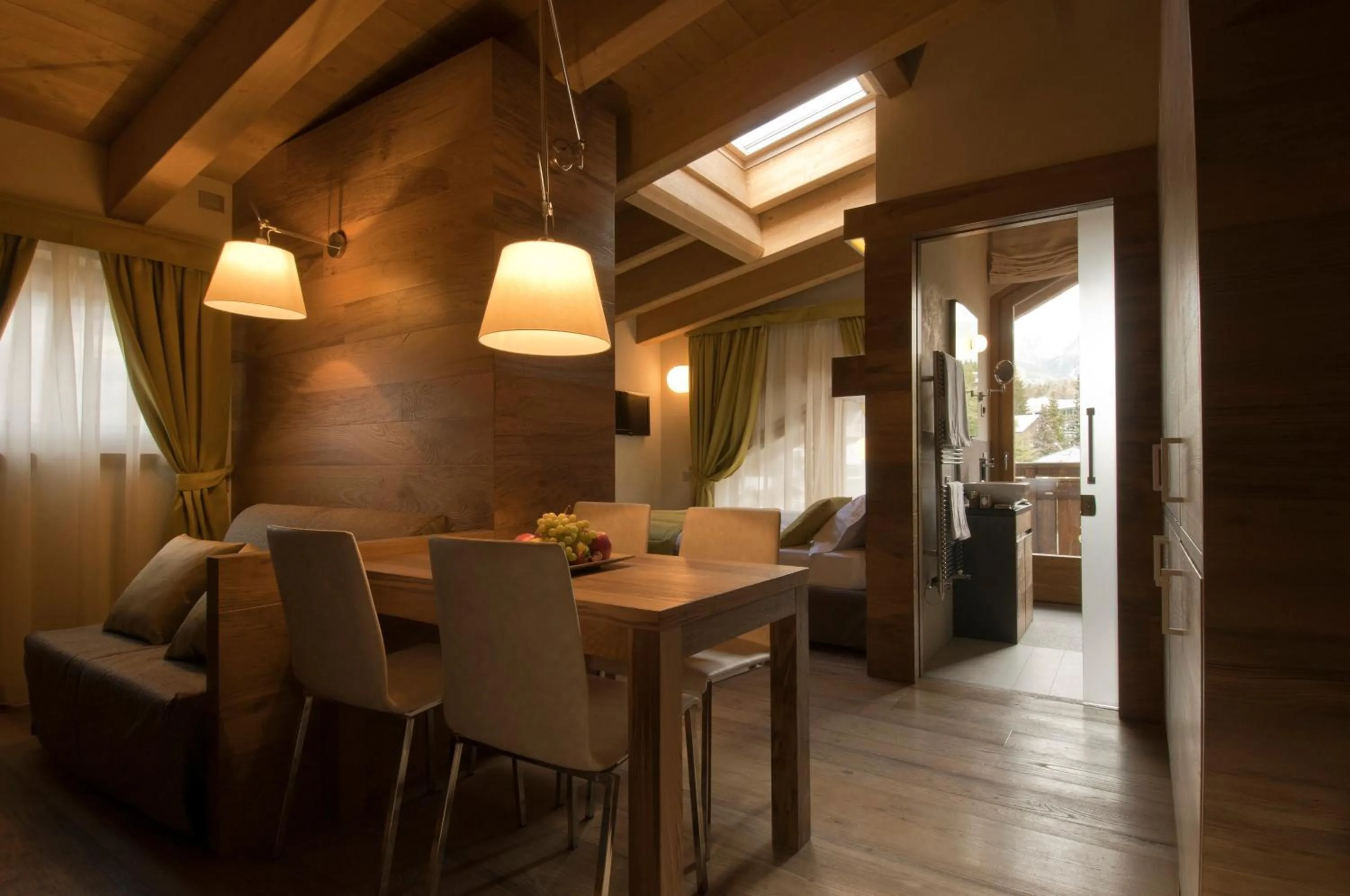 Living room in Sottovento Luxury Hospitality