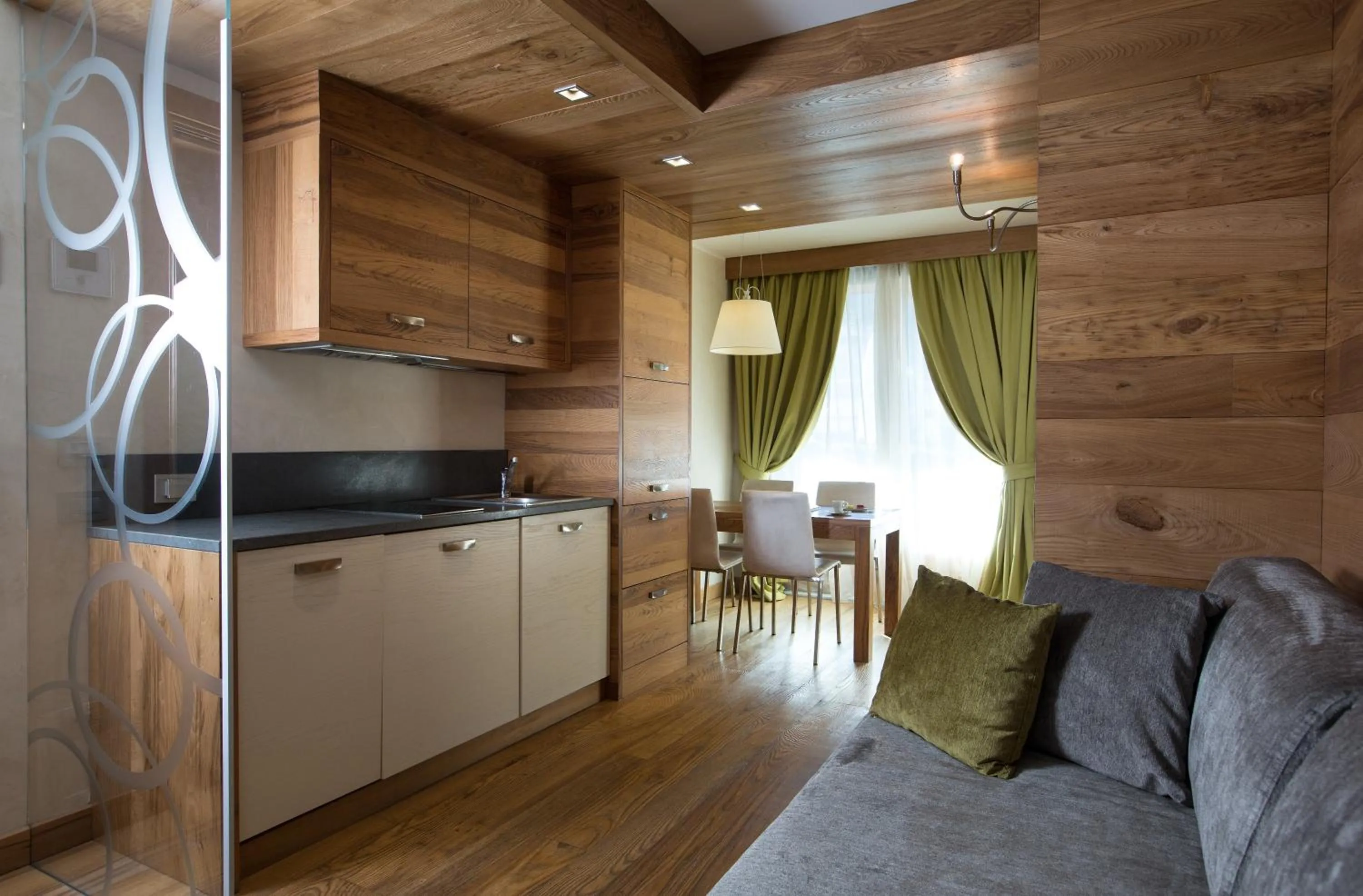 Kitchen or kitchenette in Sottovento Luxury Hospitality