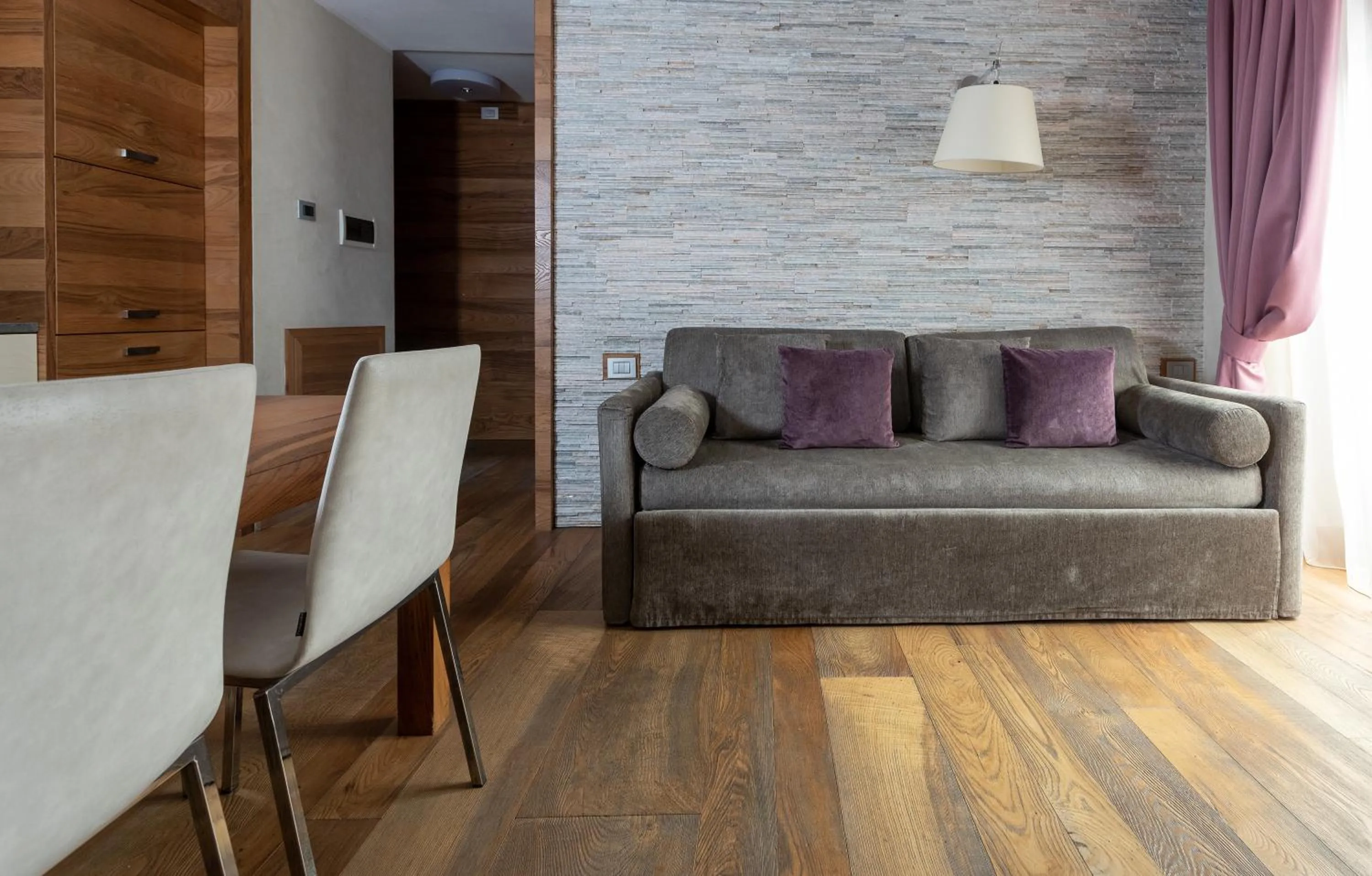 Living room in Sottovento Luxury Hospitality