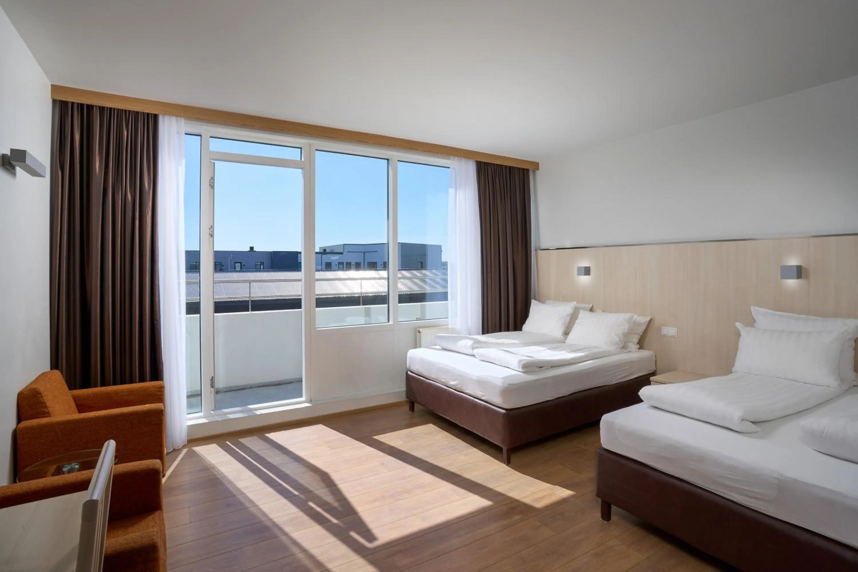 Bedroom, Bed in Hotel Klettur