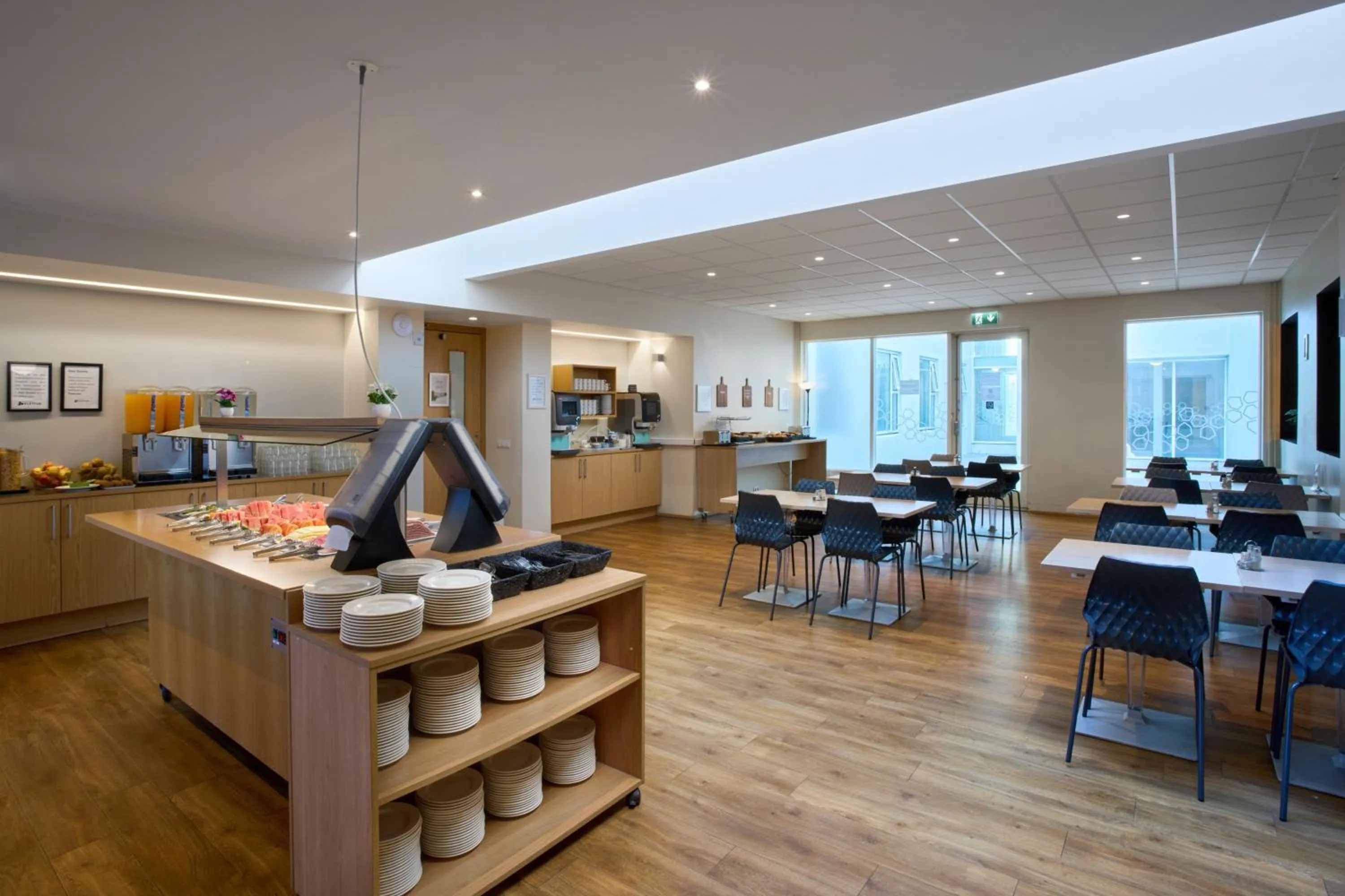 Breakfast in Hotel Klettur