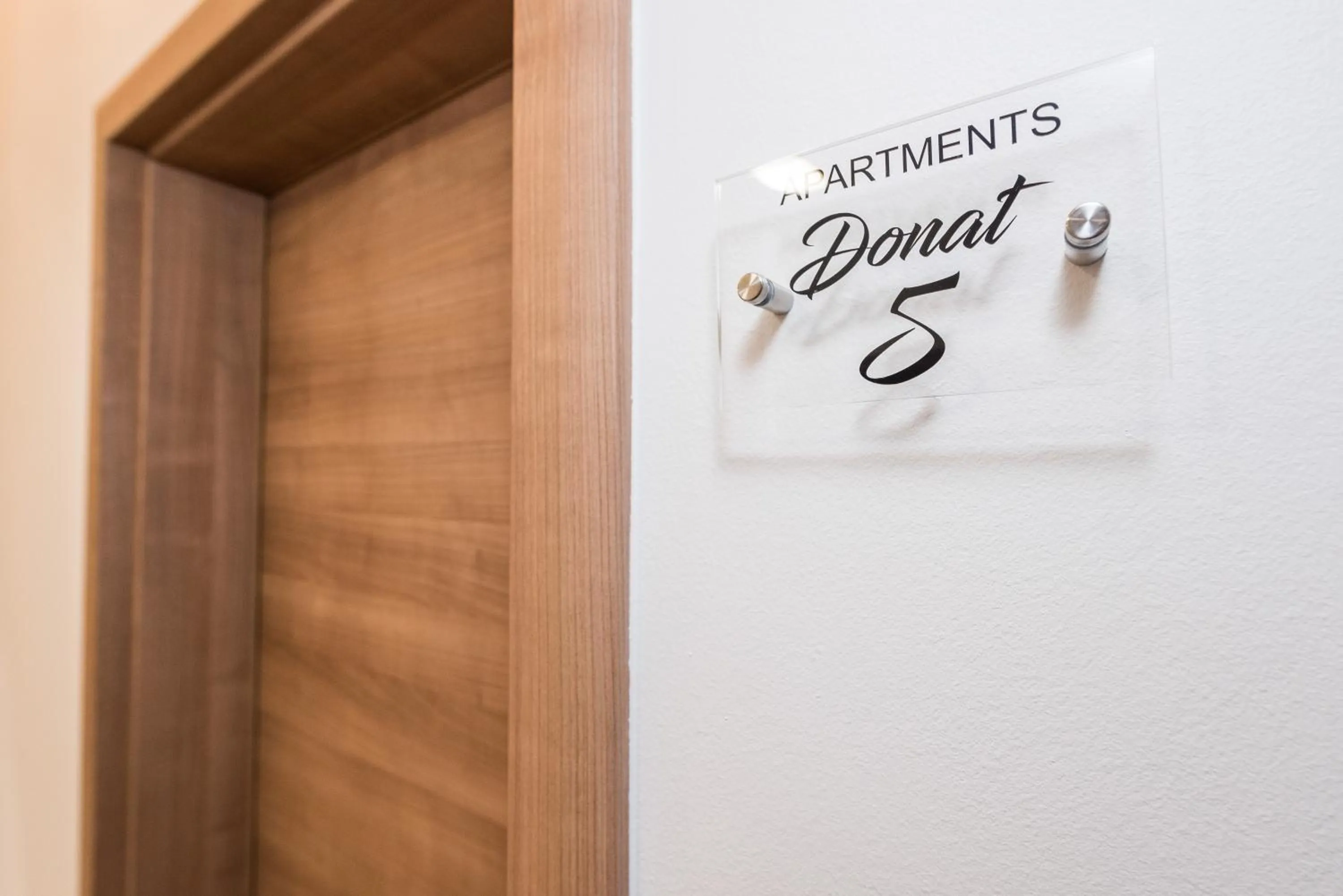 Decorative detail in Apartments Donat