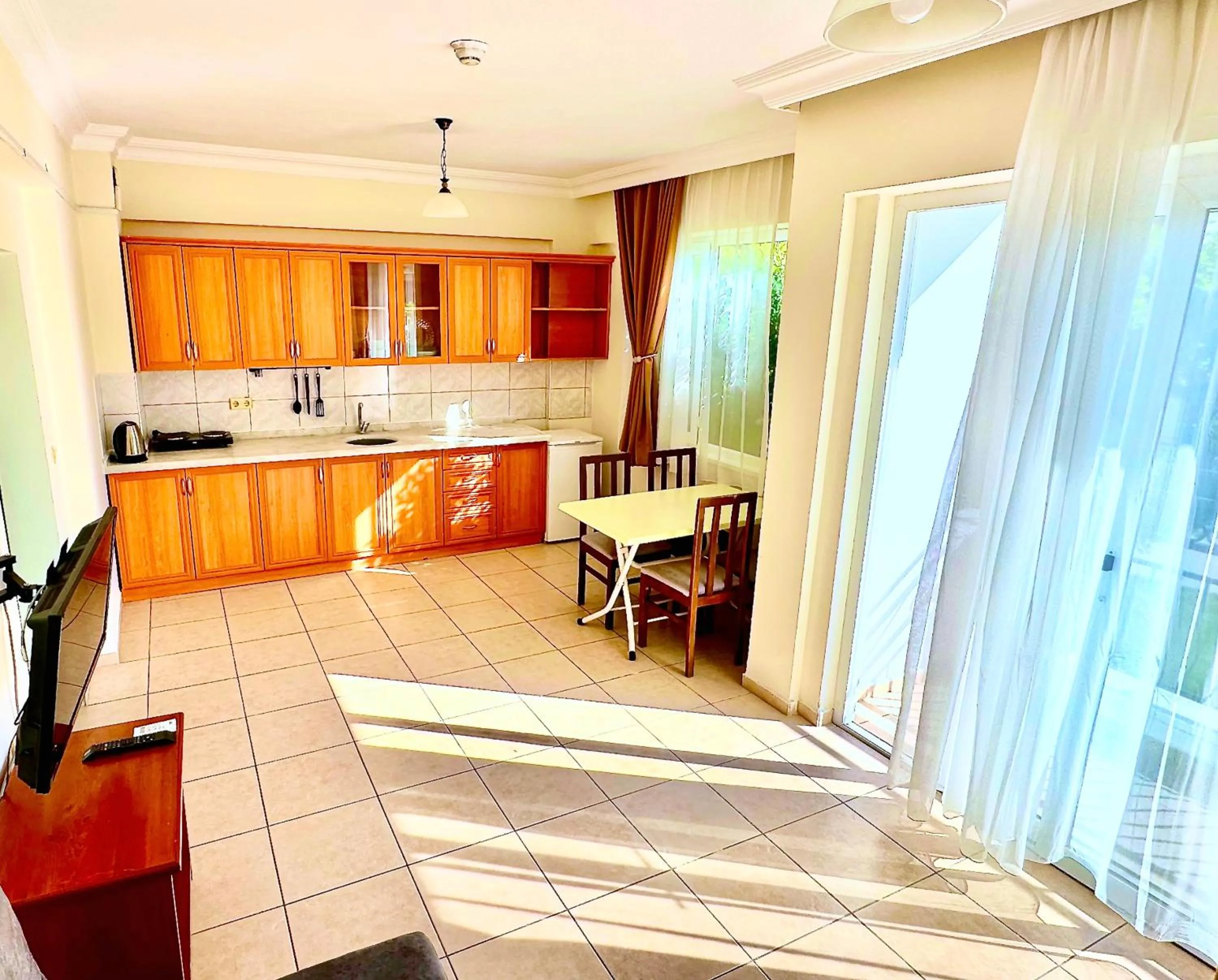 Living room in Melissa Garden Apart Hotel