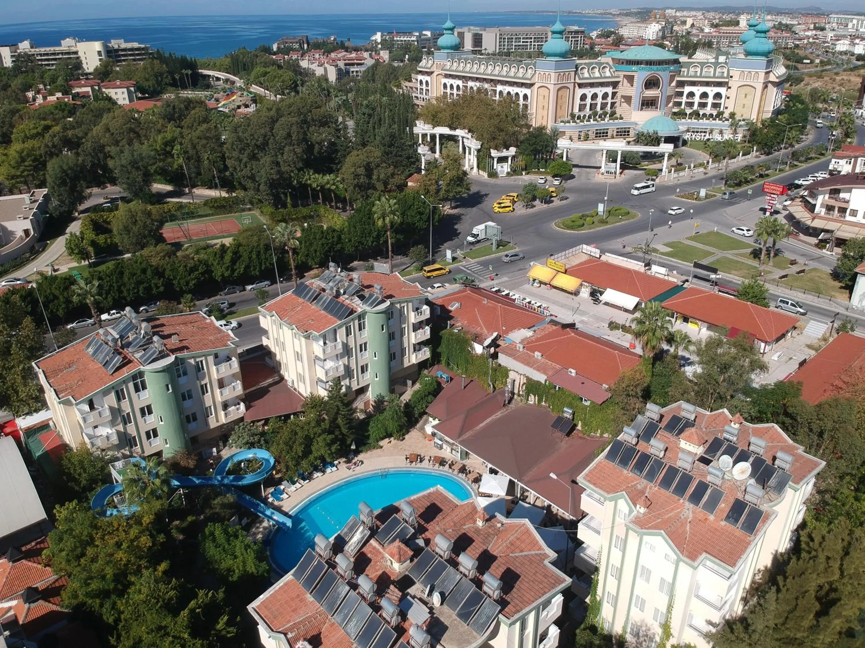 Property building in Melissa Garden Apart Hotel