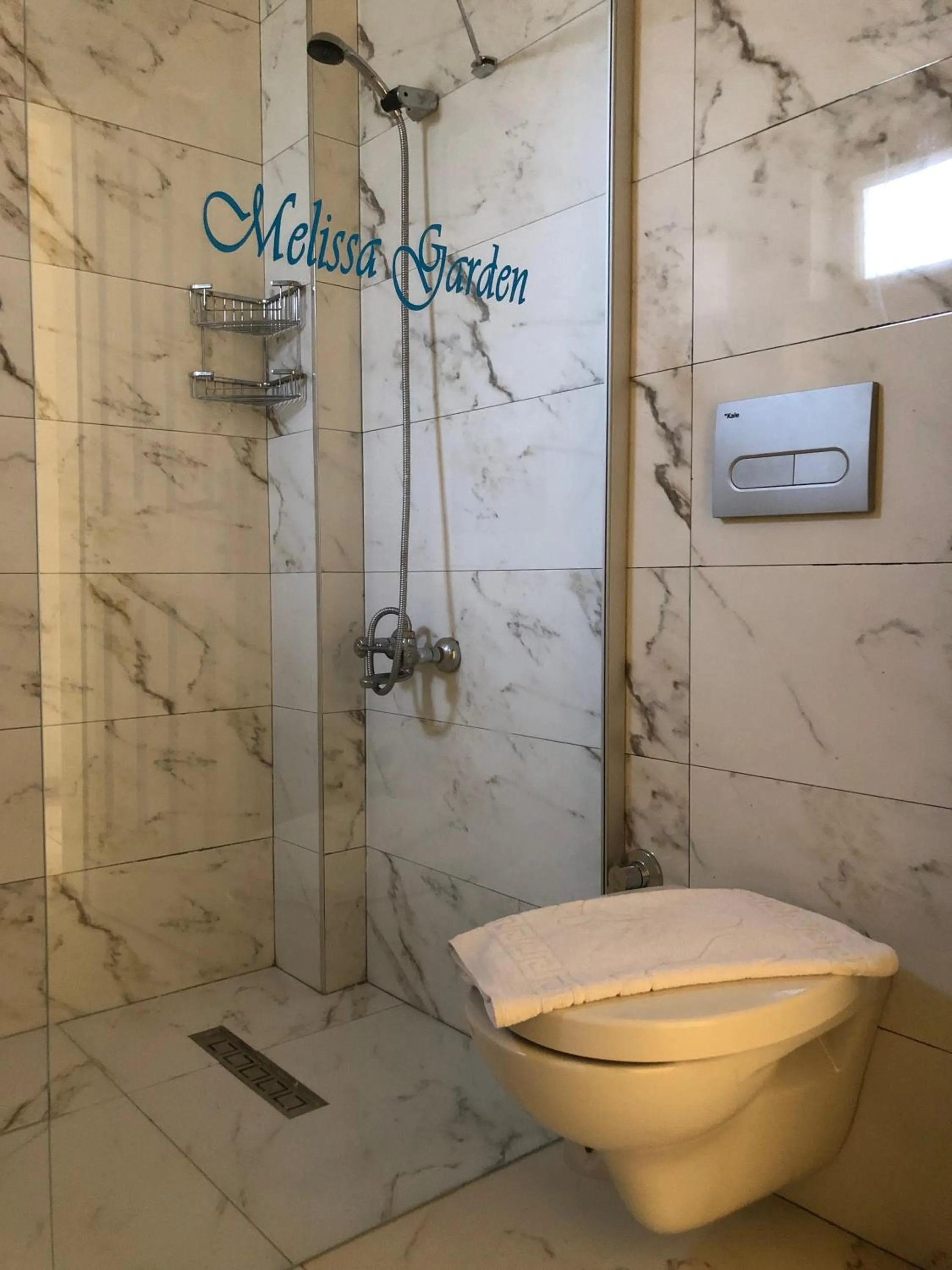 Shower in Melissa Garden Apart Hotel