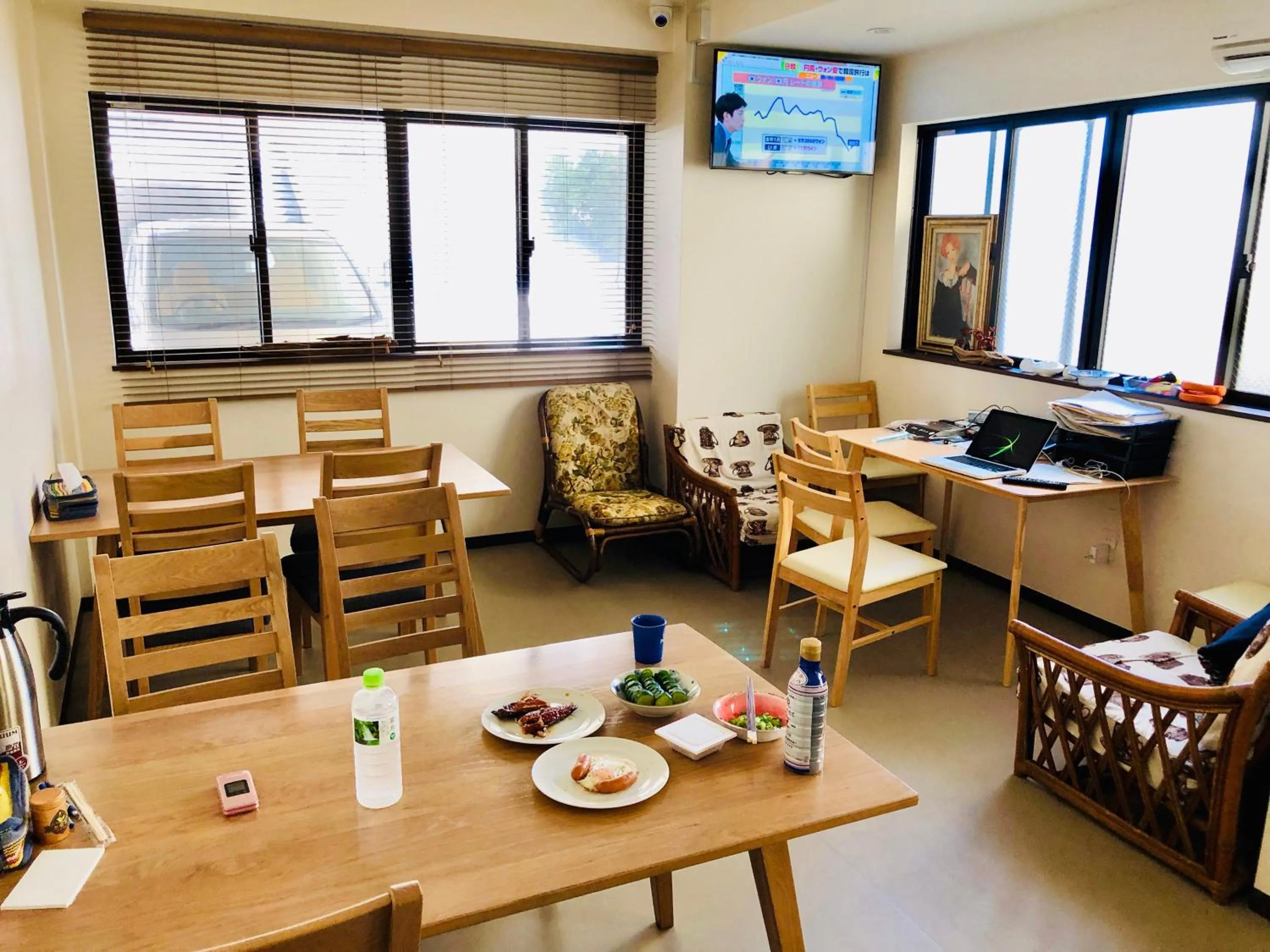 Dining area in Izu Kansya