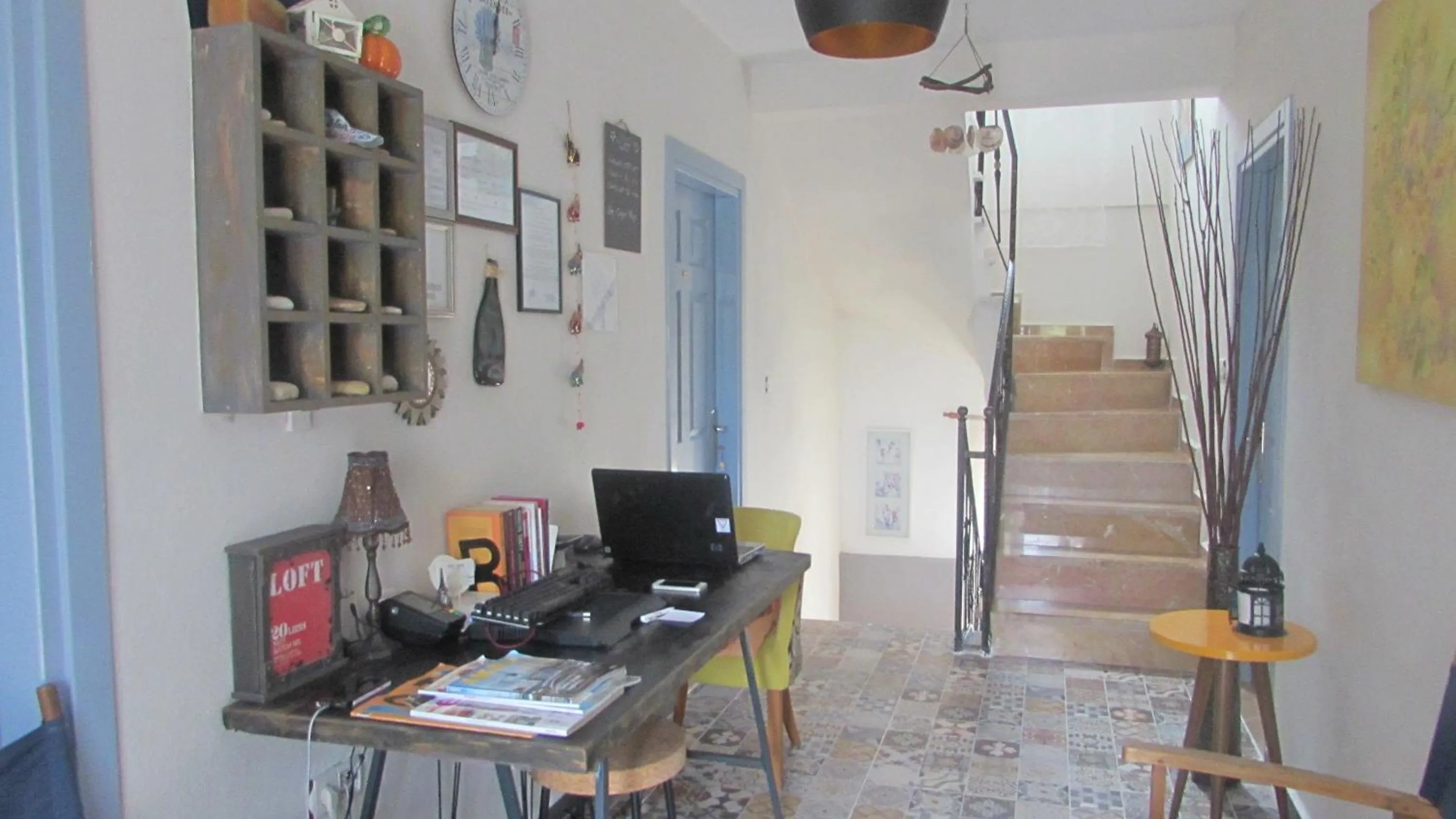 Lobby or reception in Ege Han Hotel