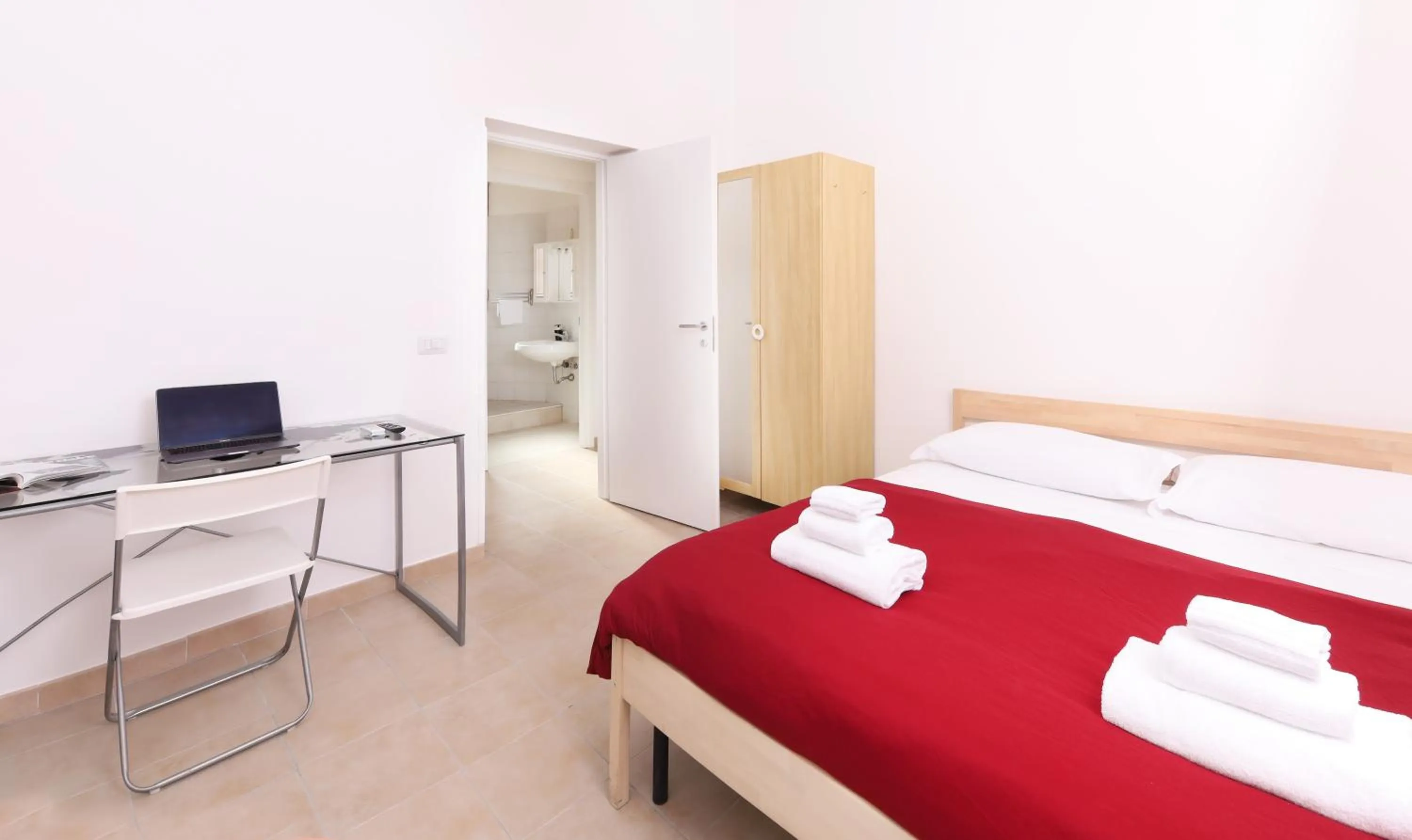 Bed in Cielo Vaticano Guest House