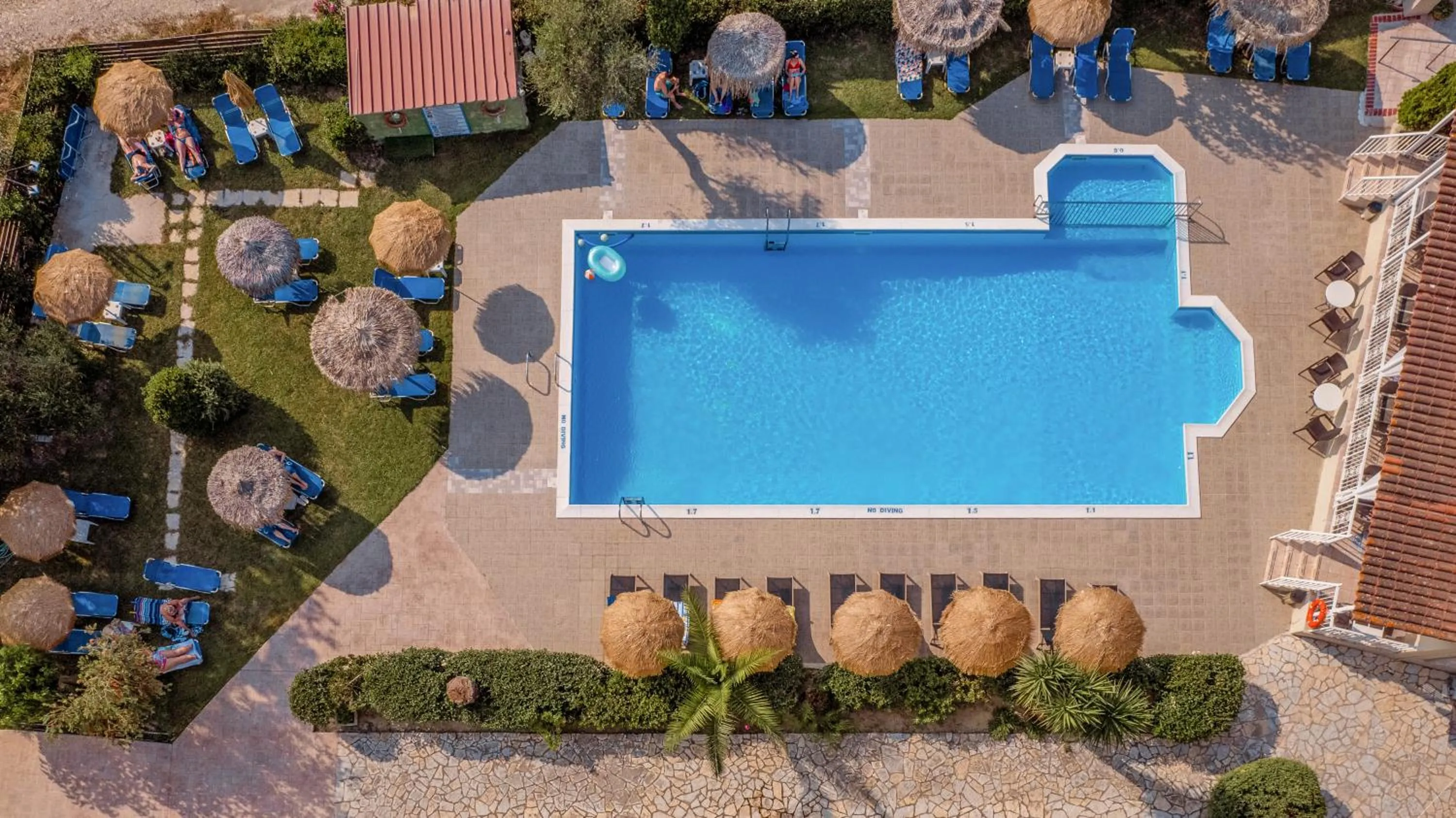 Bird's eye view in Grapevines Hotel