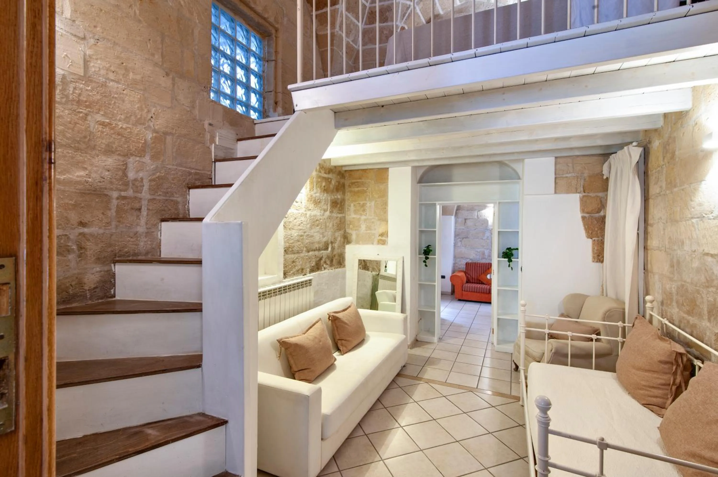 Living room in Chiesa Greca Suites - Lecce Selection