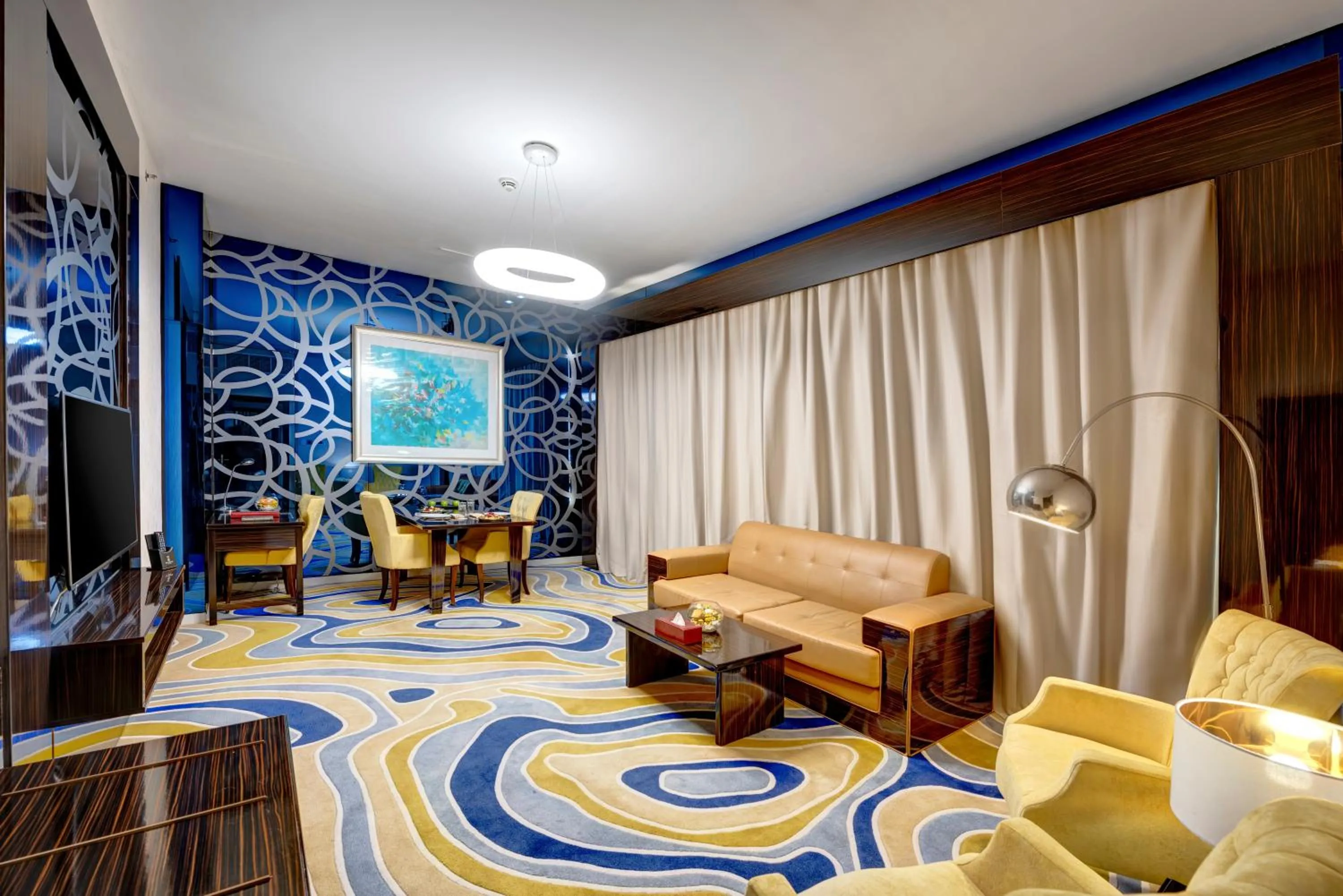 Seating area in Gevora Hotel