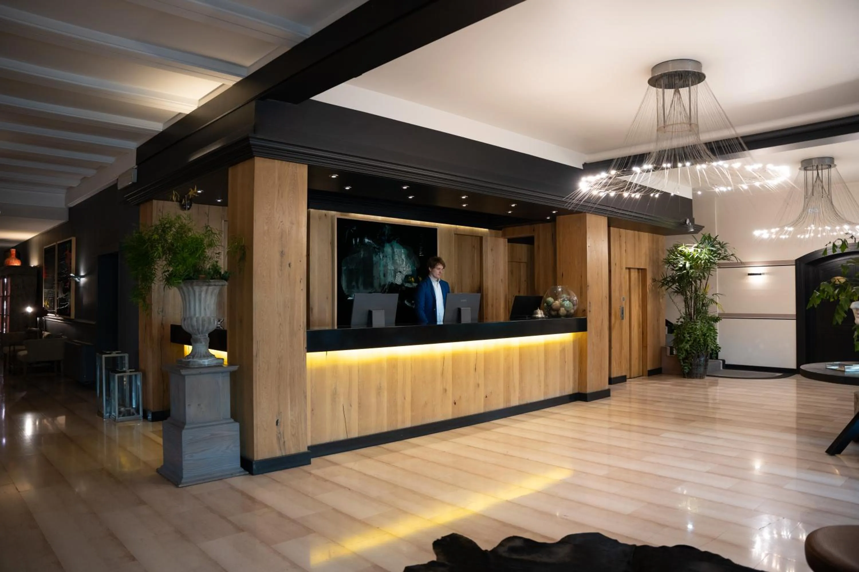 Lobby or reception in Hotel Touring