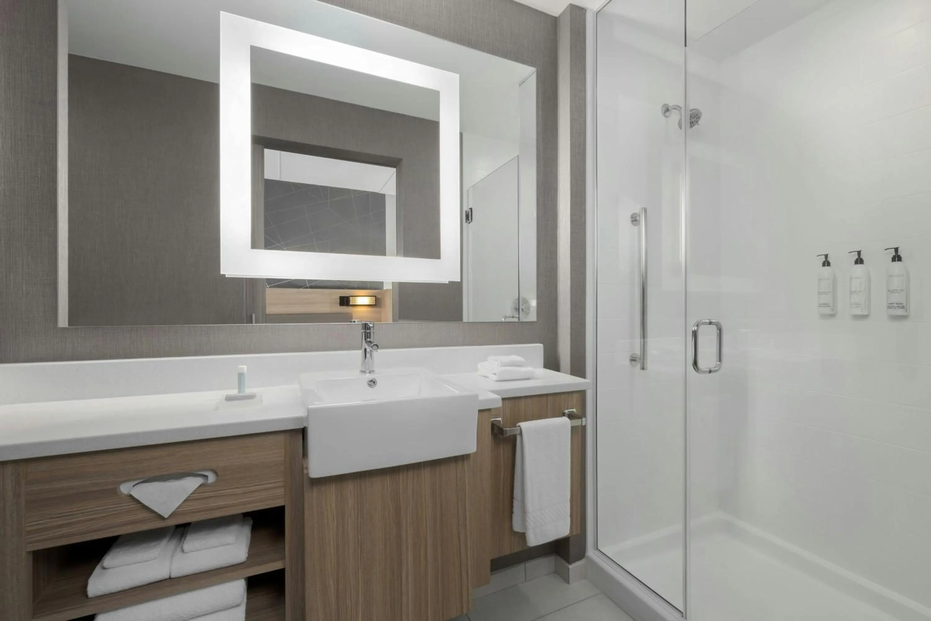 Bathroom in Springhill Suites By Marriott Athens Downtown/University Area