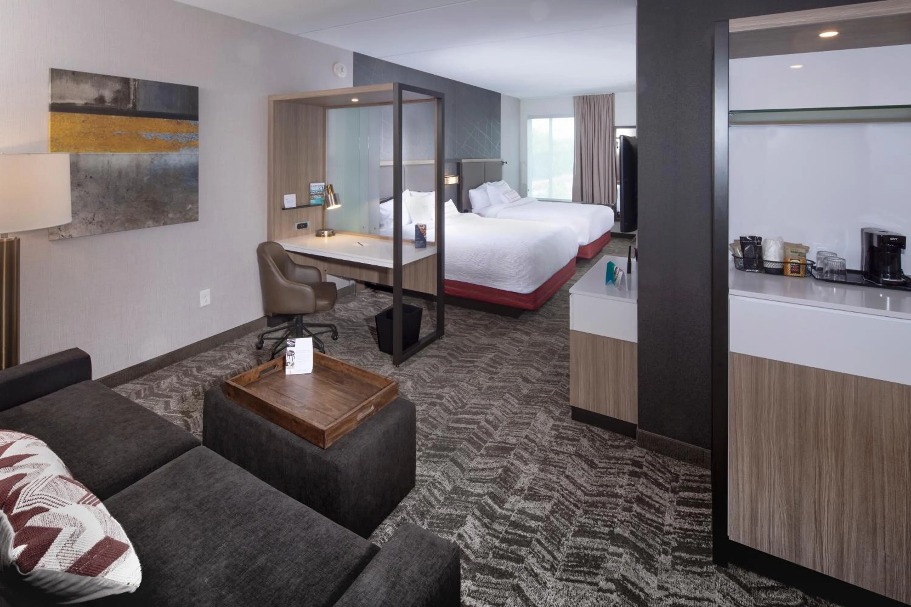 Bedroom, Bed in Springhill Suites By Marriott Newark Downtown