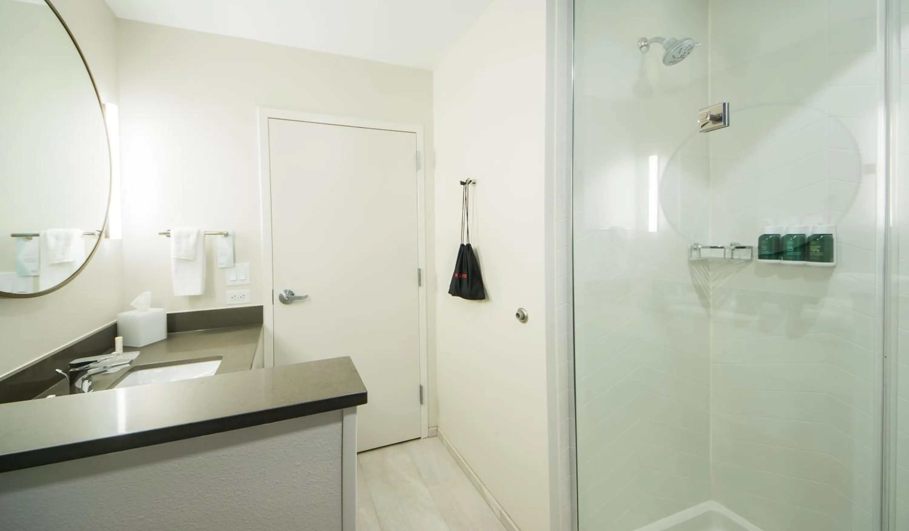 Shower in Fairfield Inn & Suites by Marriott Melbourne Viera Town Center