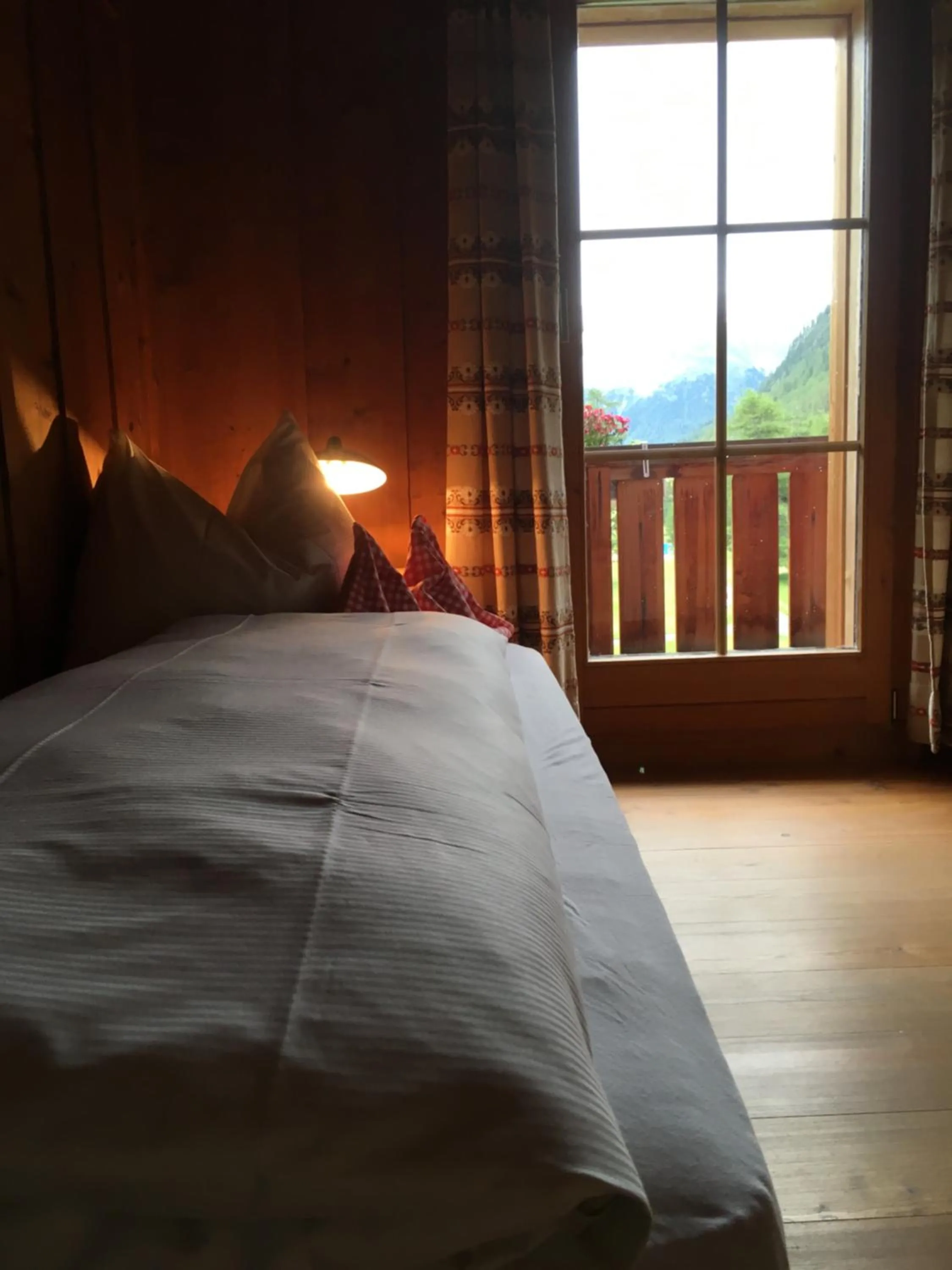 Bedroom, Bed in Gasthaus Spinas