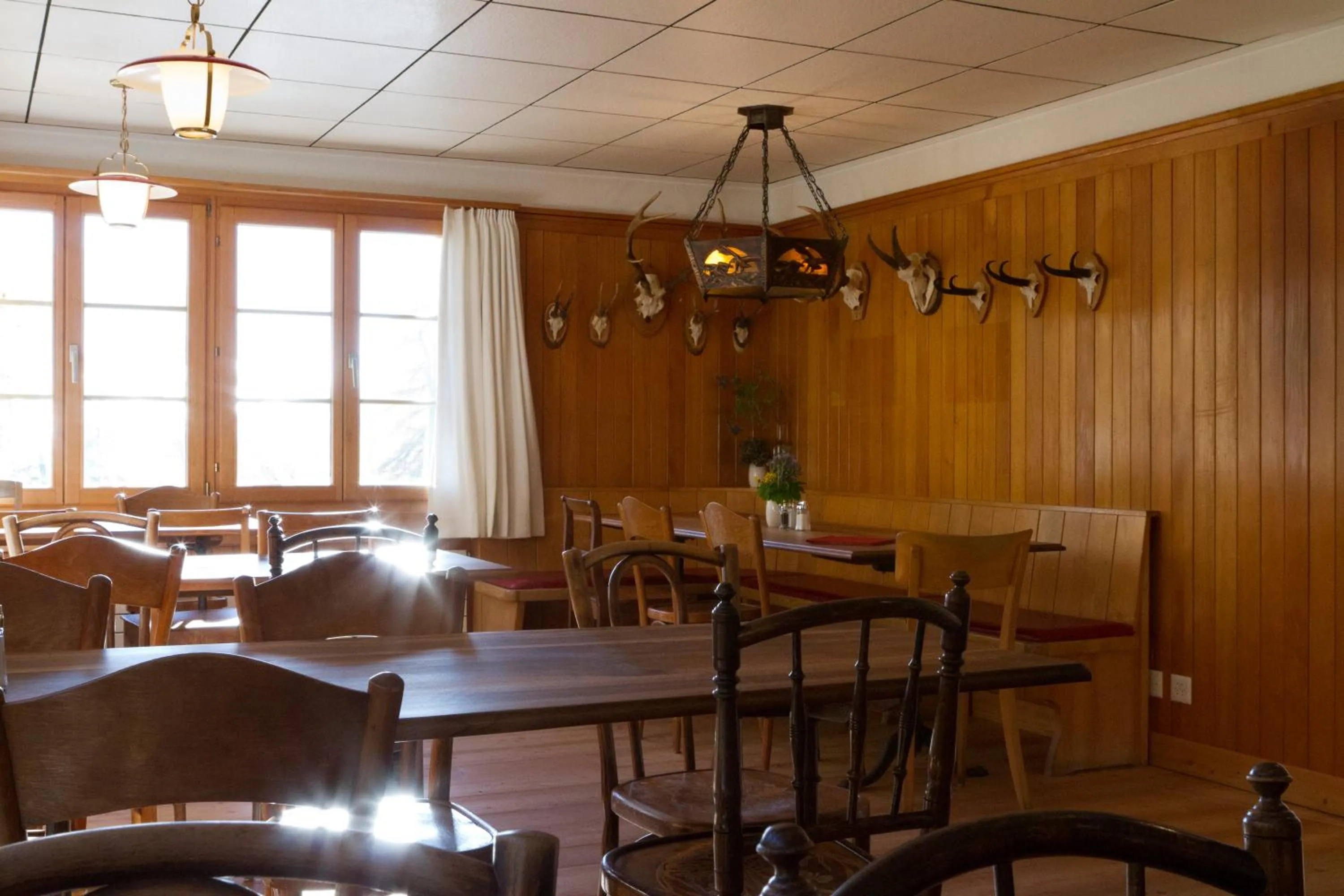 Dining area in Gasthaus Spinas